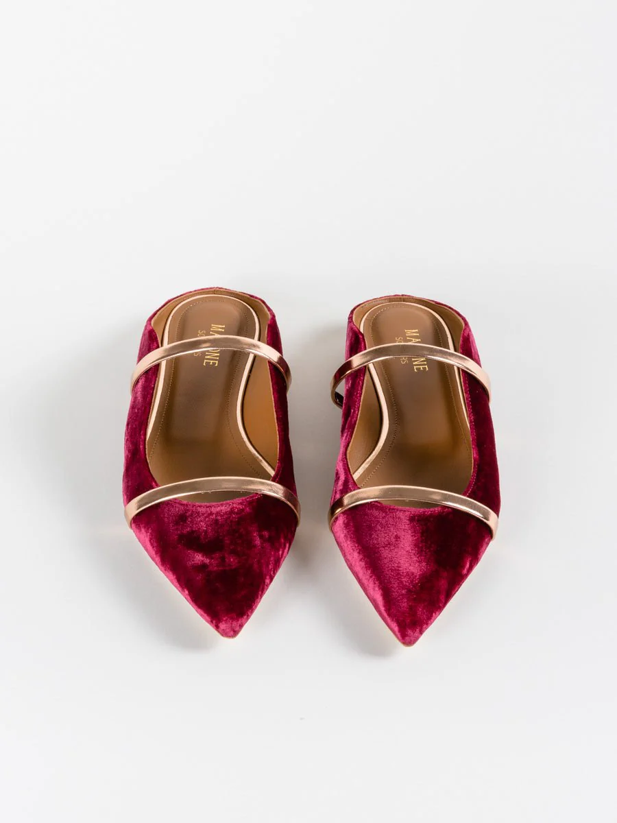 maureen flat - plum/rose gold - Image 3