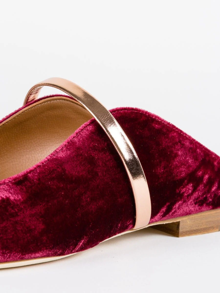 maureen flat - plum/rose gold - Image 5