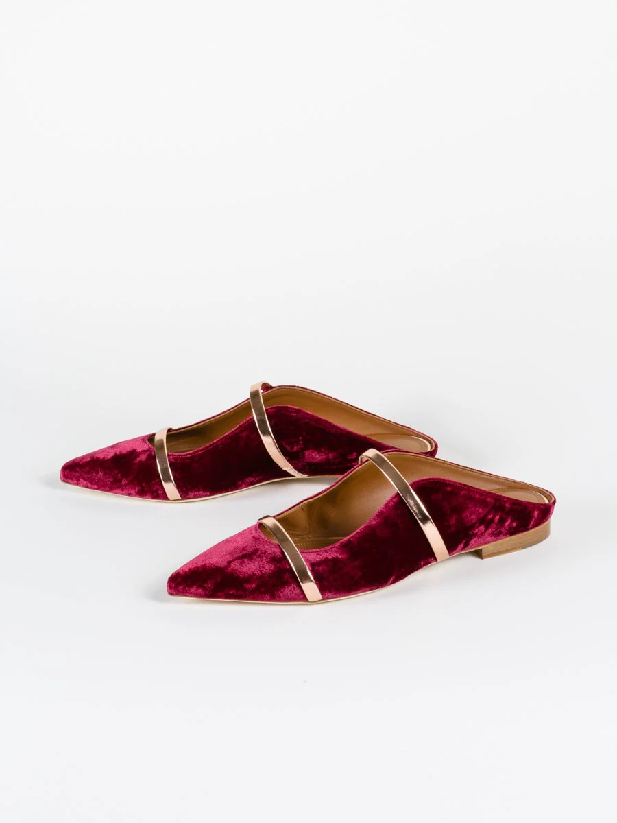maureen flat - plum/rose gold - Image 6