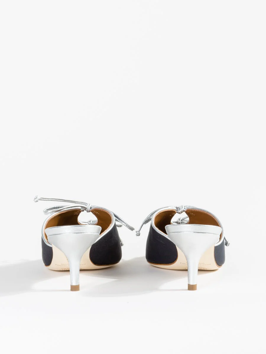 victoria kitten mule - navy - Image 4