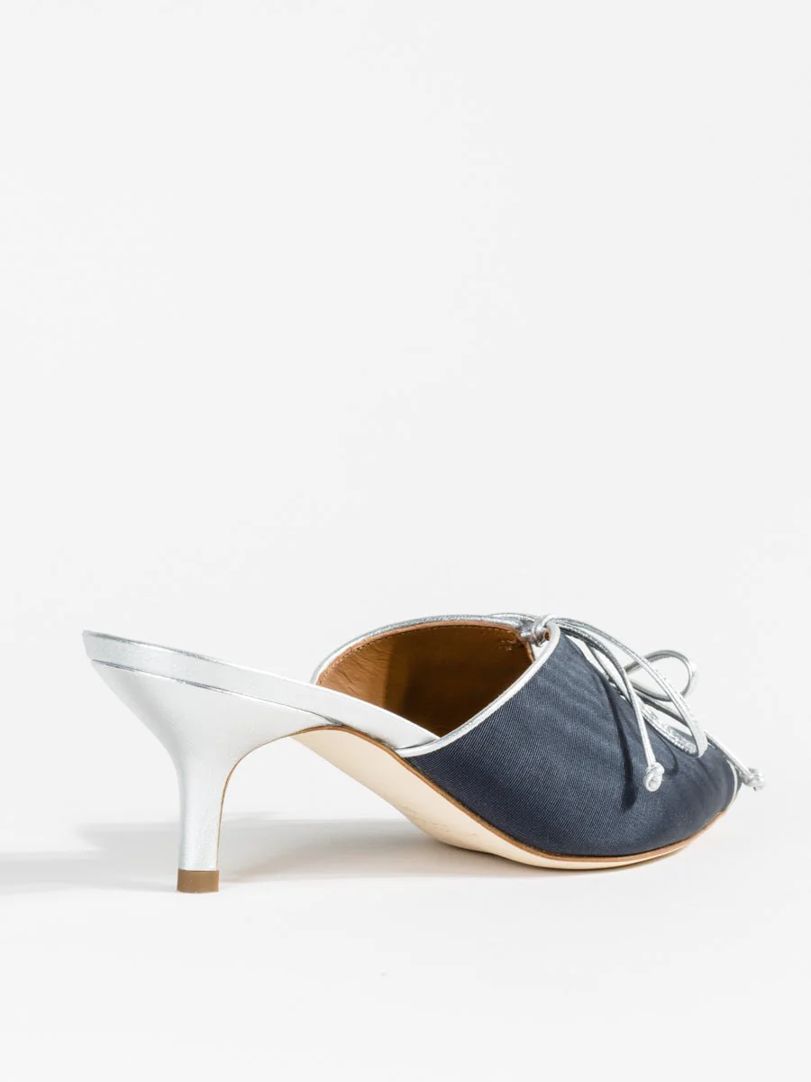 victoria kitten mule - navy - Image 5