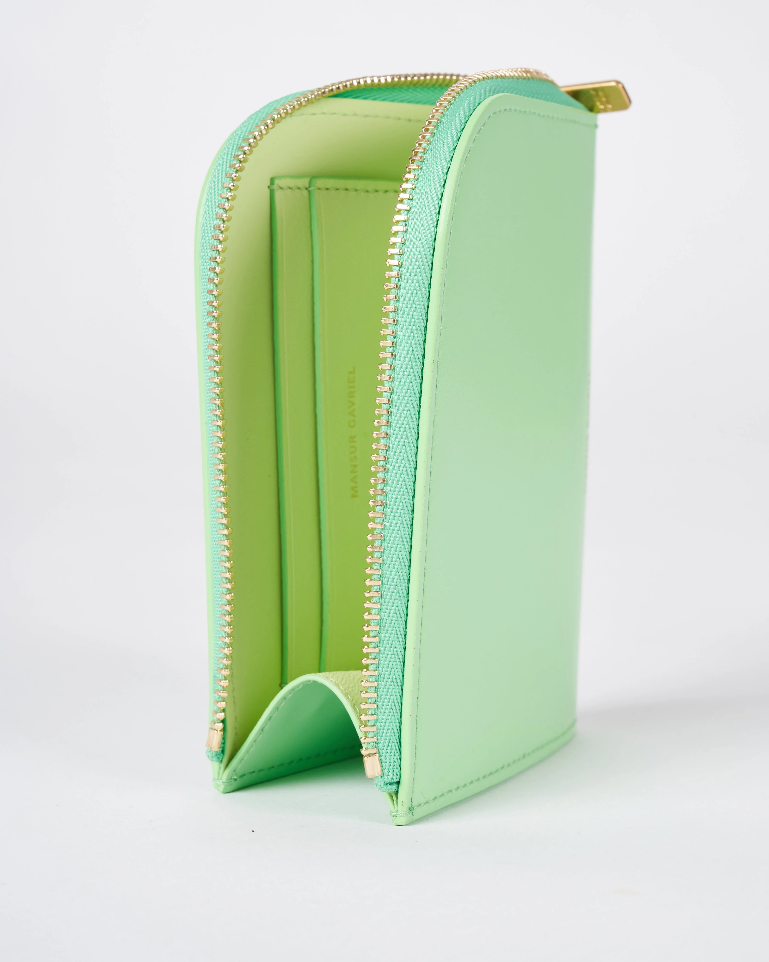 compact zip wallet - mint - Image 3