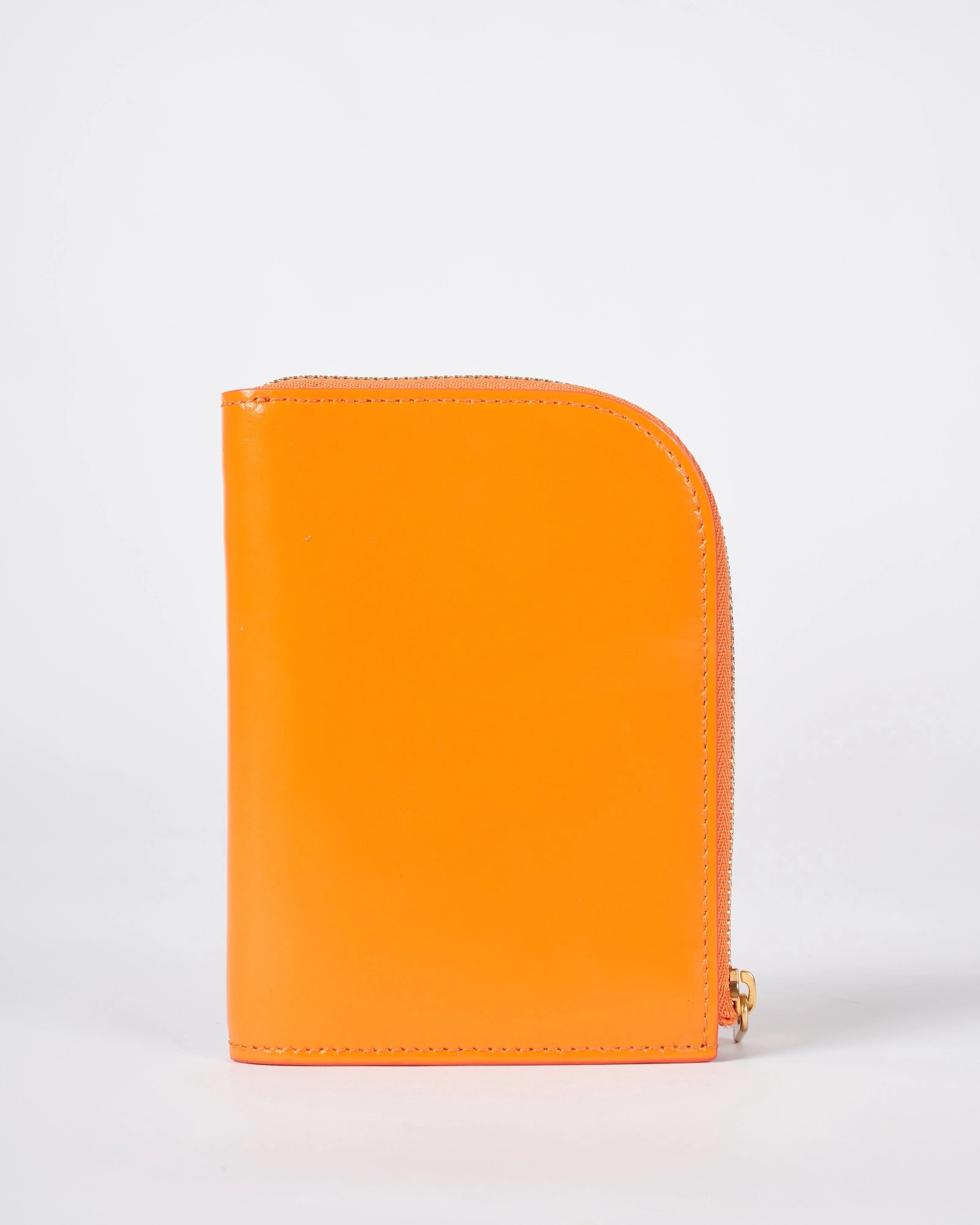 compact zip wallet - tangerine - Image 2