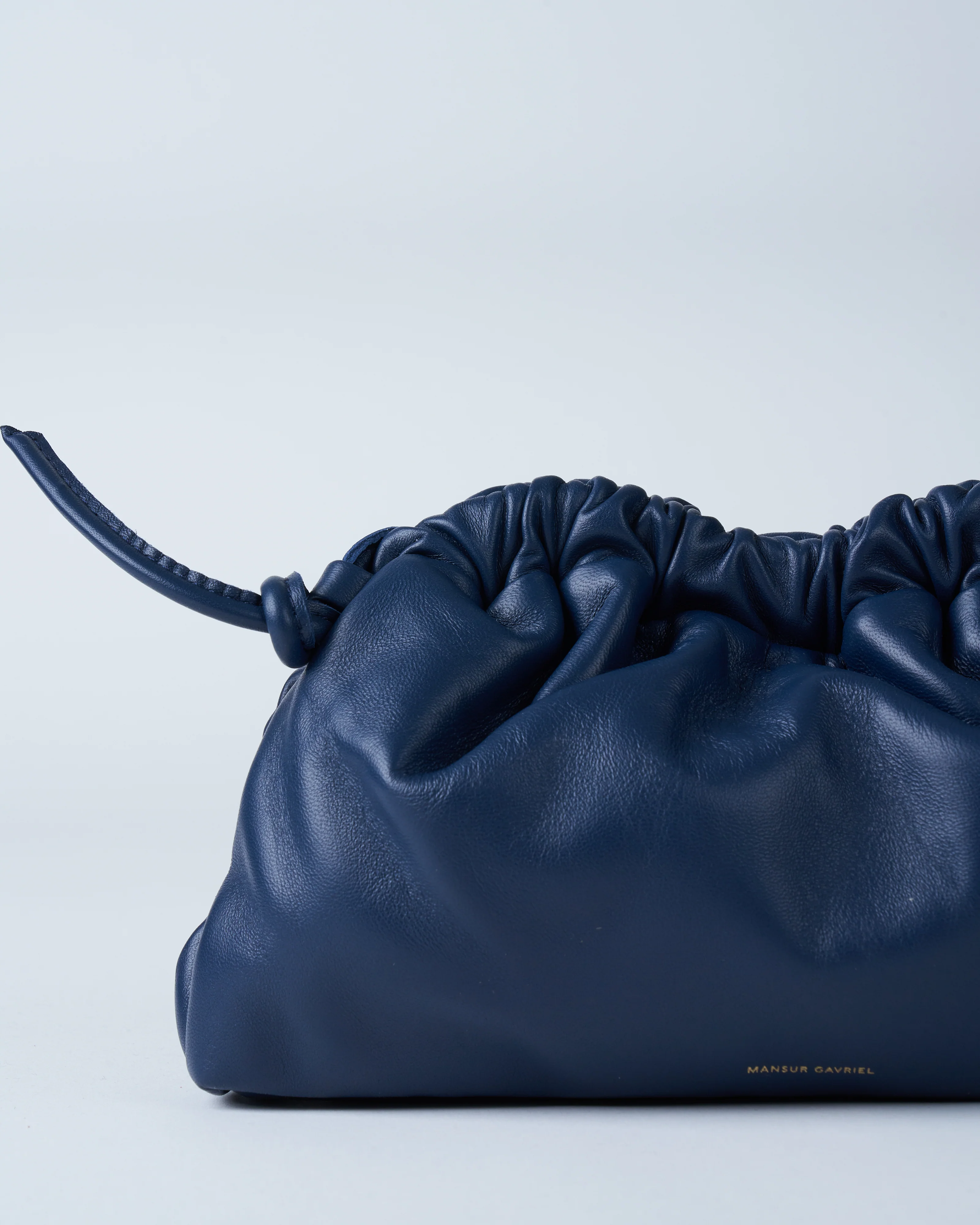 mini cloud clutch - blue - Image 3