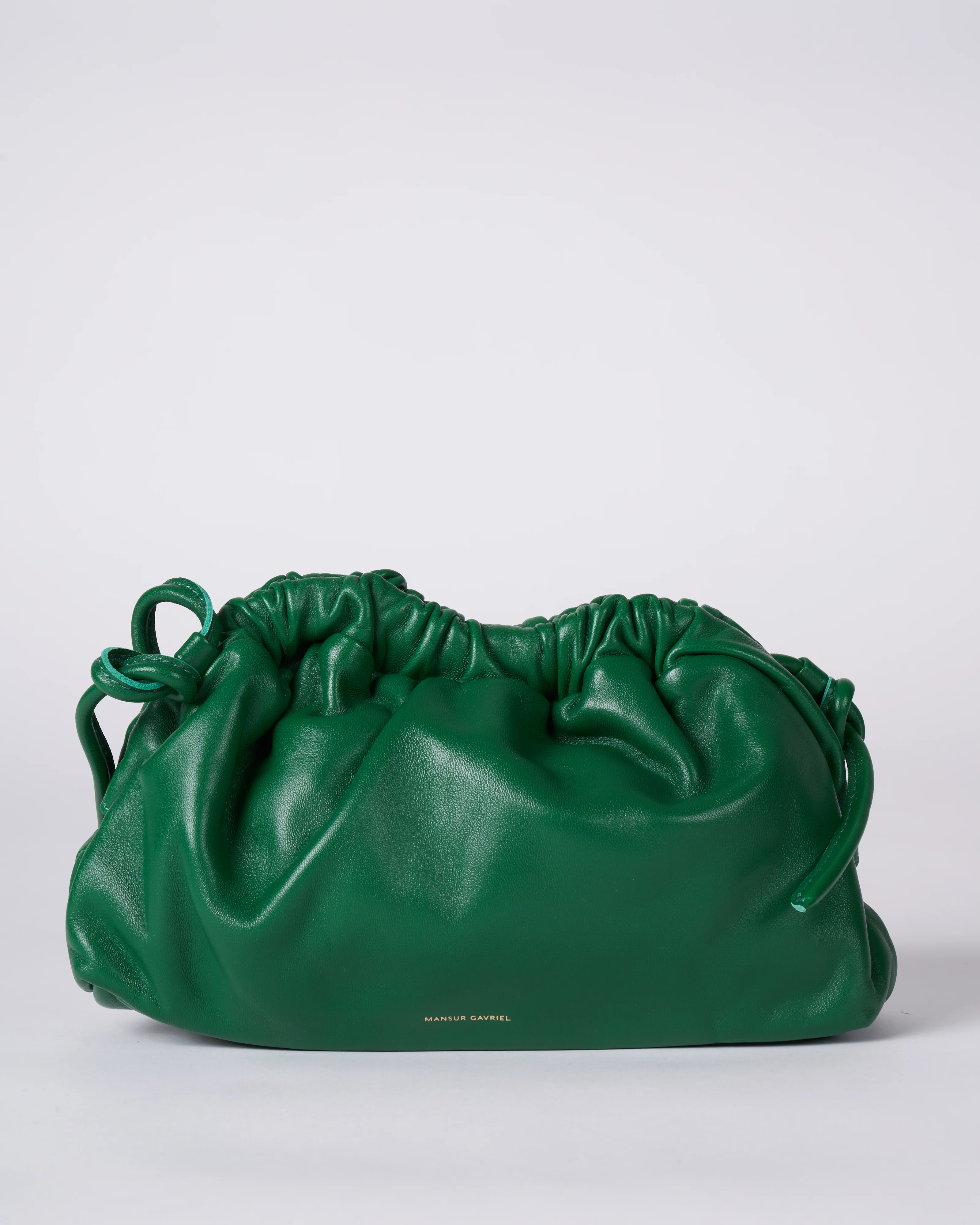 mini cloud clutch - leaf