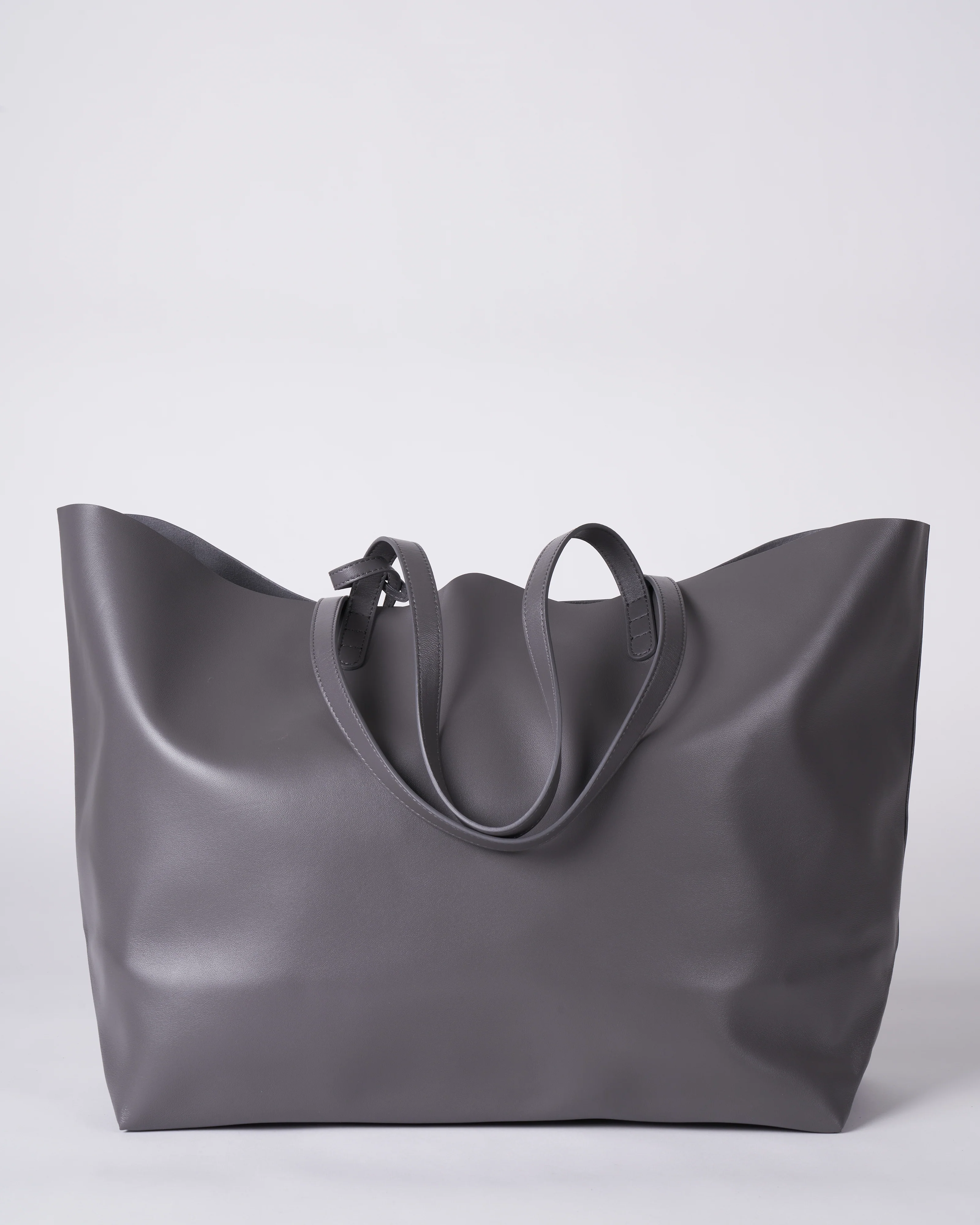 oversized tote - slate