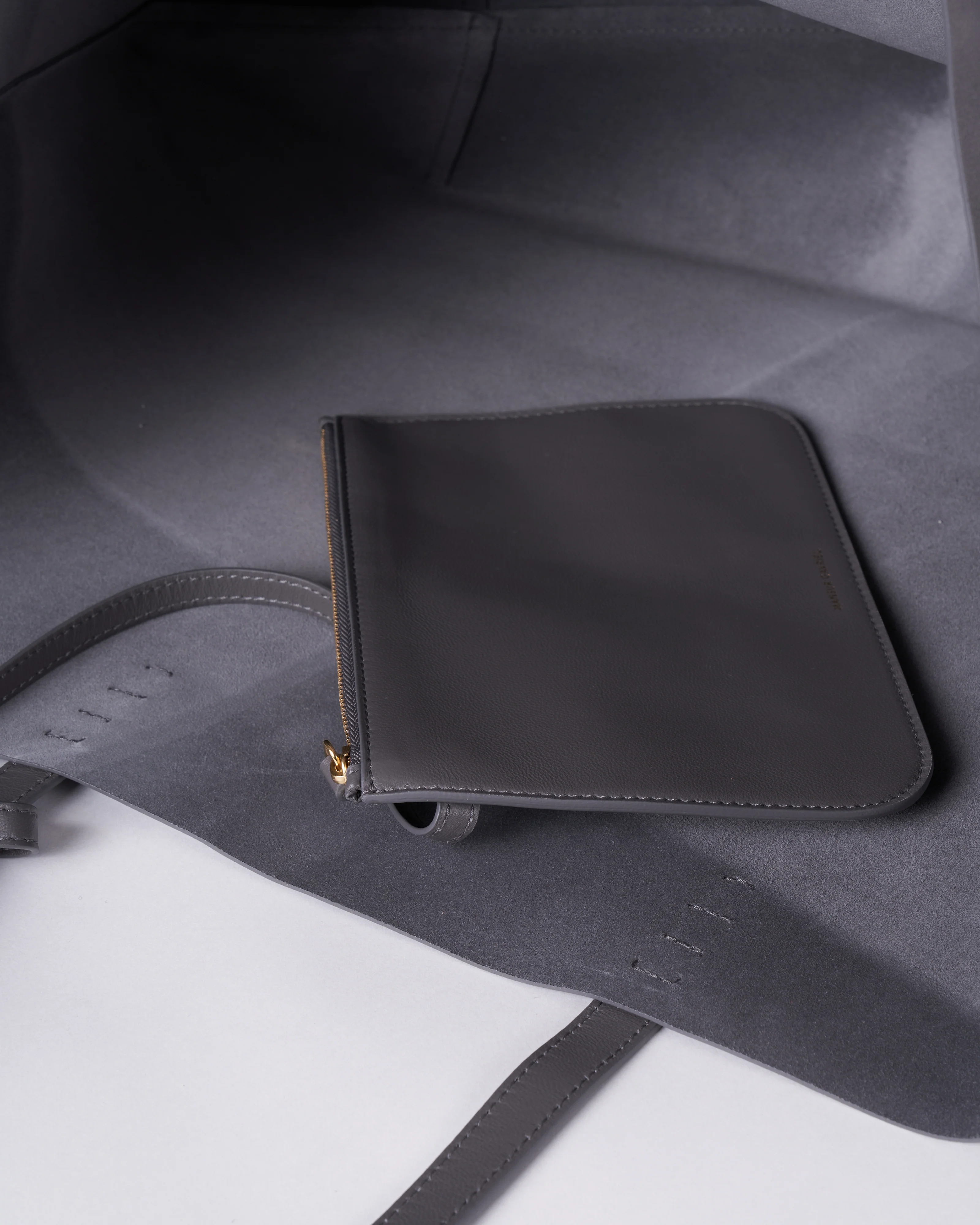 oversized tote - slate - Image 3