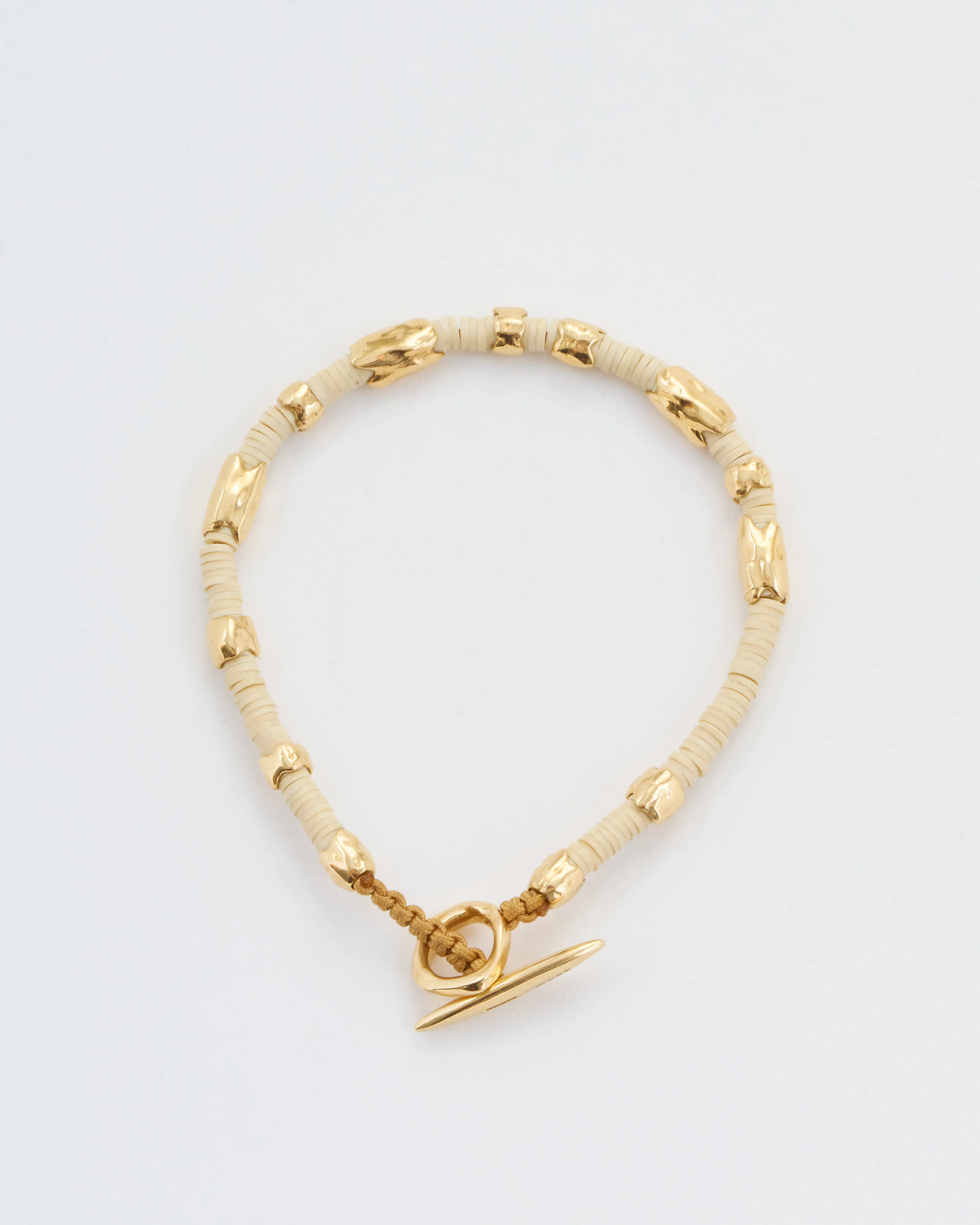 dryp bracelet with 18k yellow gold
