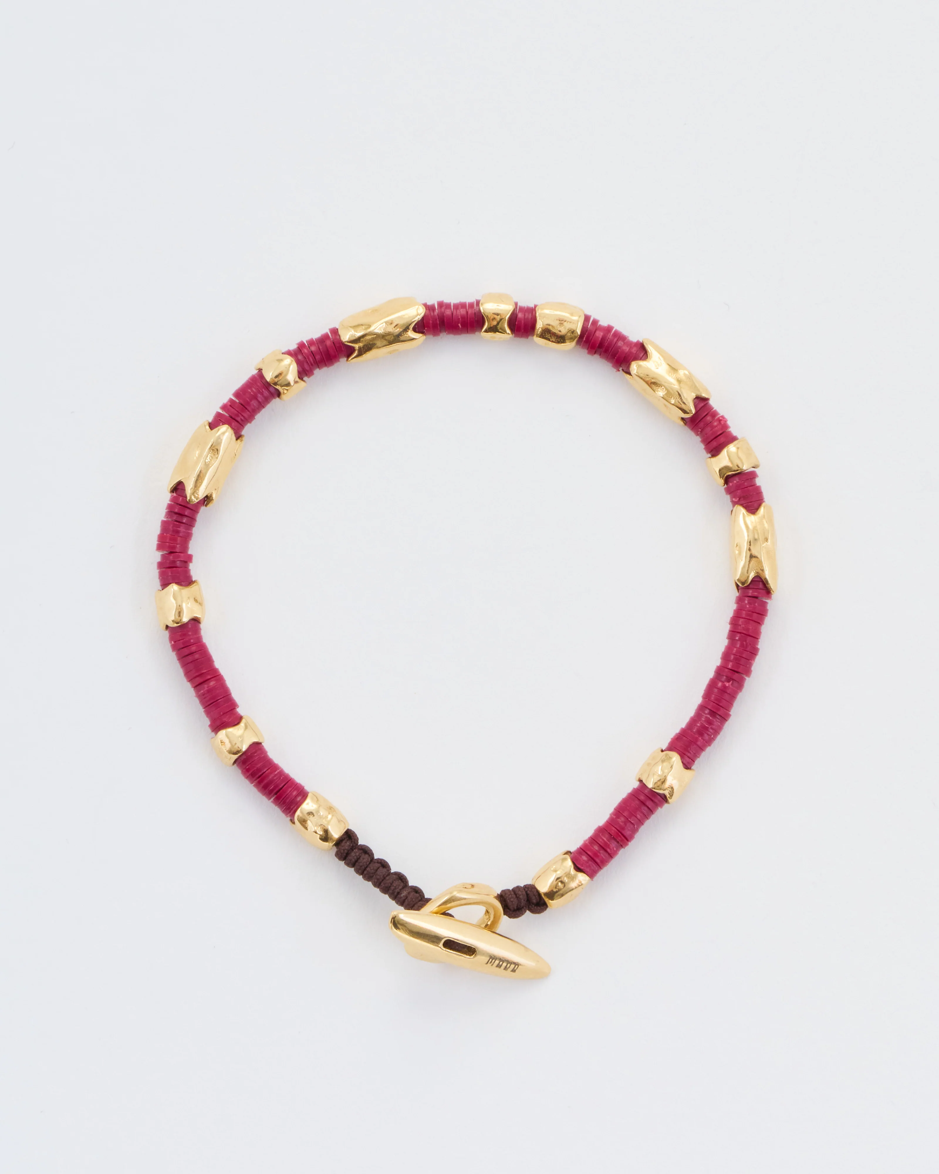 dryp bracelet with 18k yellow gold