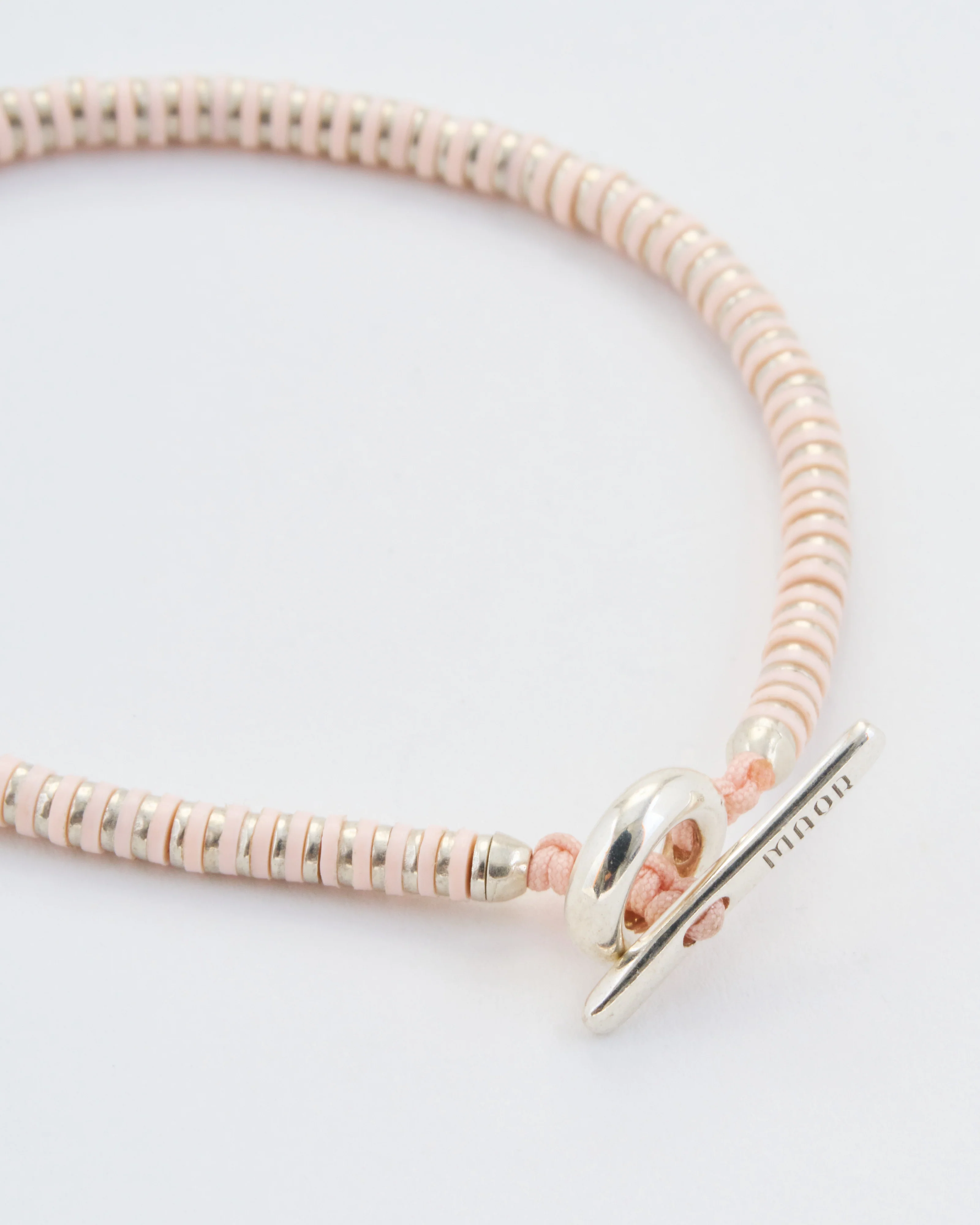 mini katta bracelet in light pink - Image 4