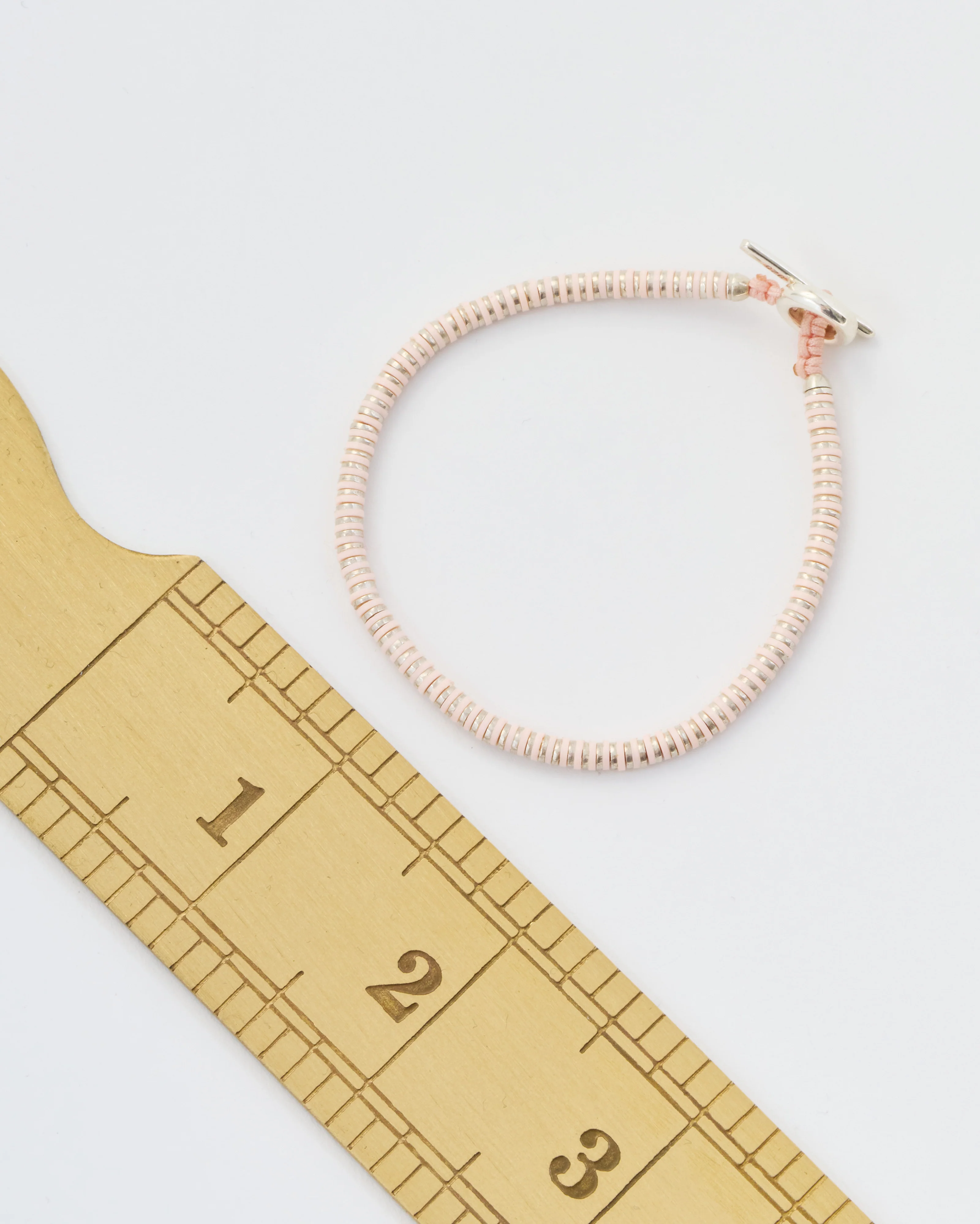 mini katta bracelet in light pink - Image 6