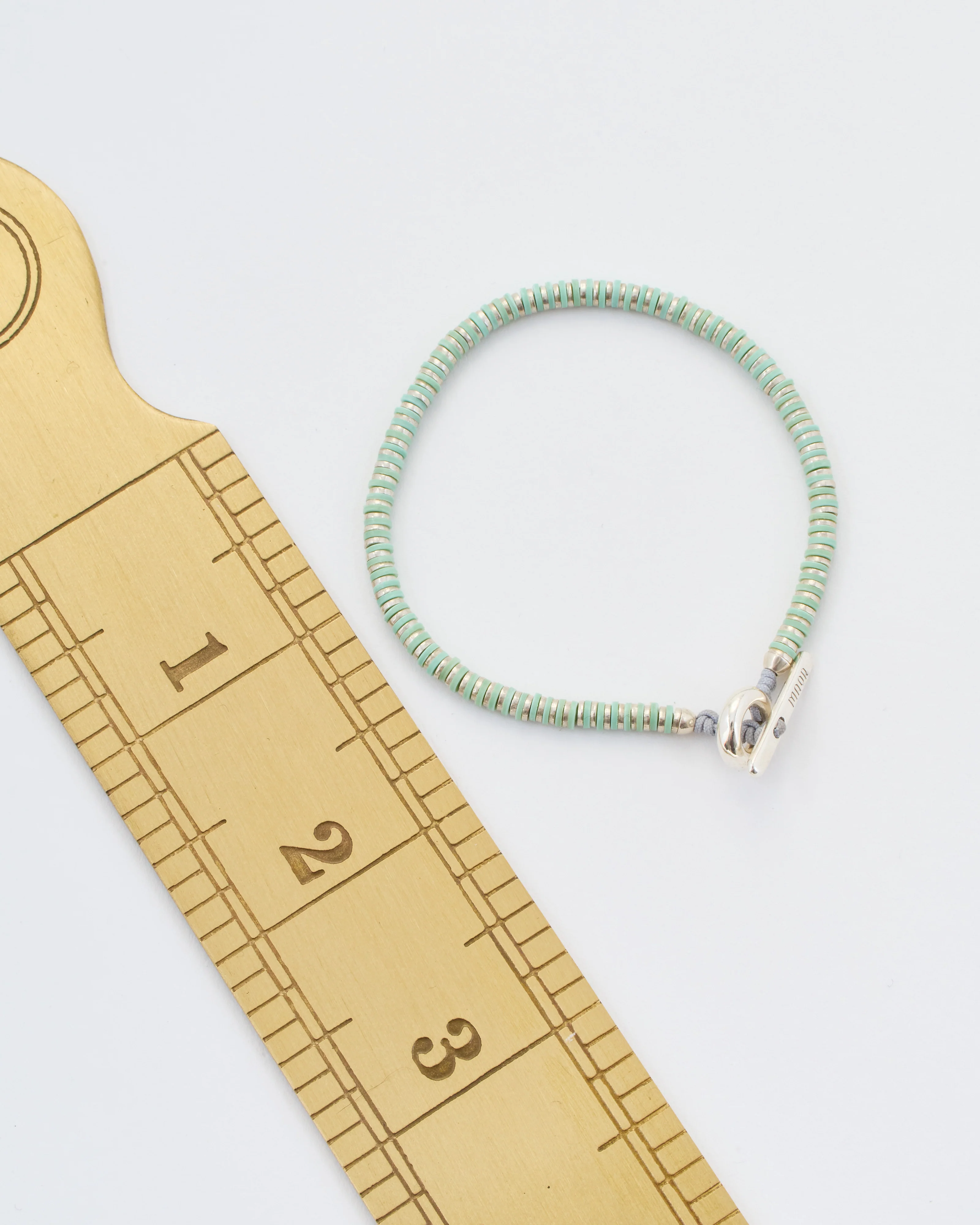 mini katta bracelet in mint green - Image 6