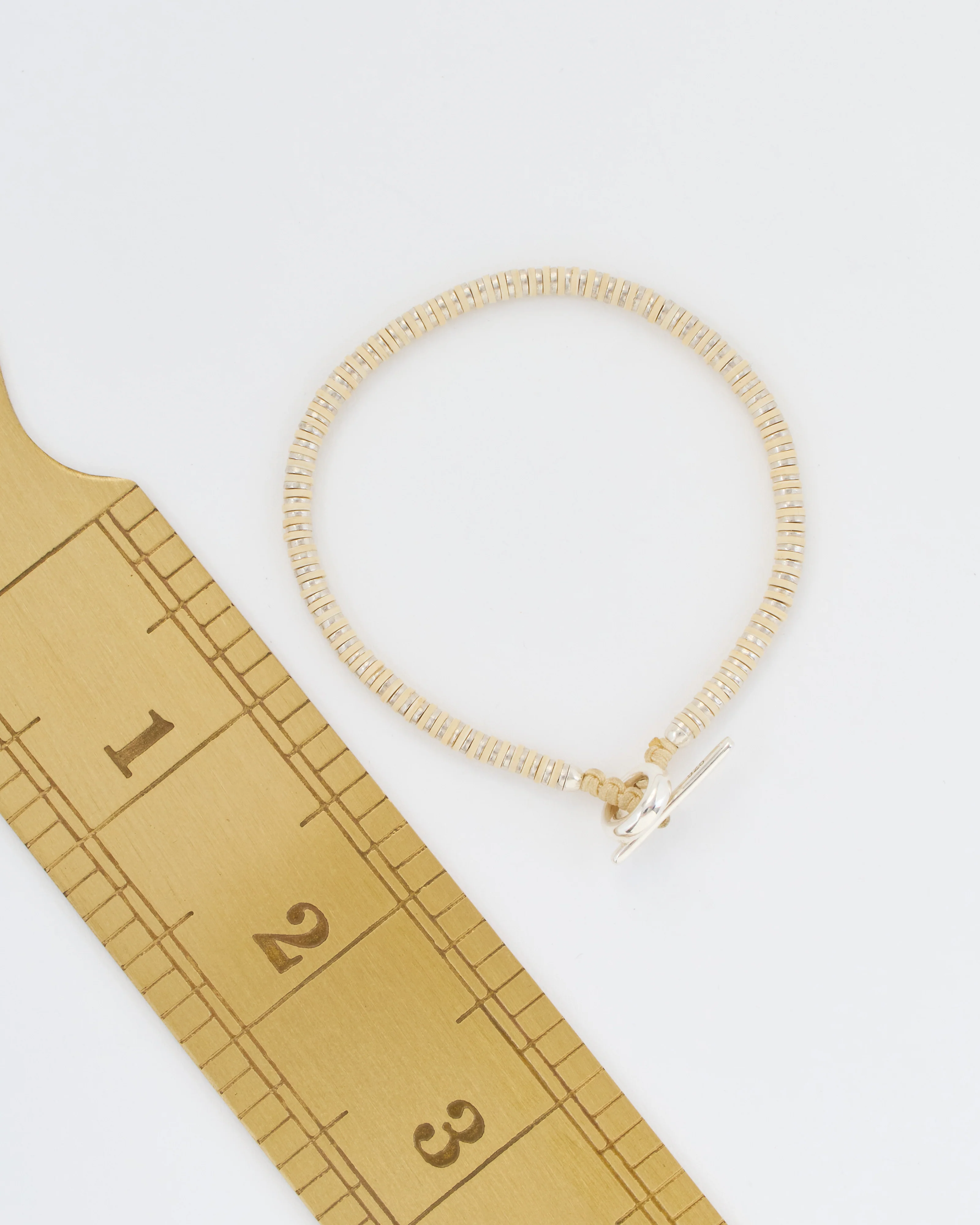 mini katta bracelet in off white - Image 6