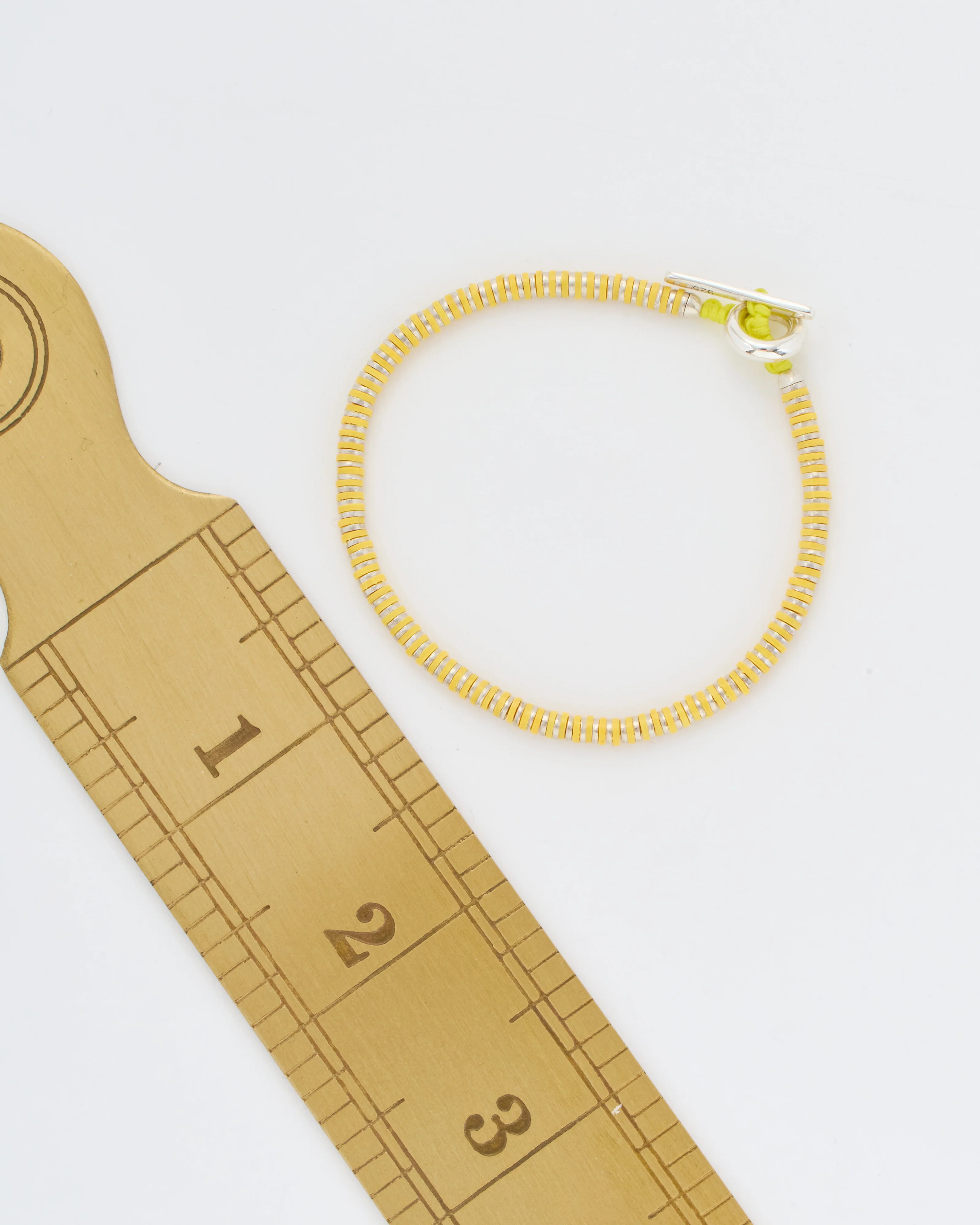 mini katta bracelet in yellow - Image 6