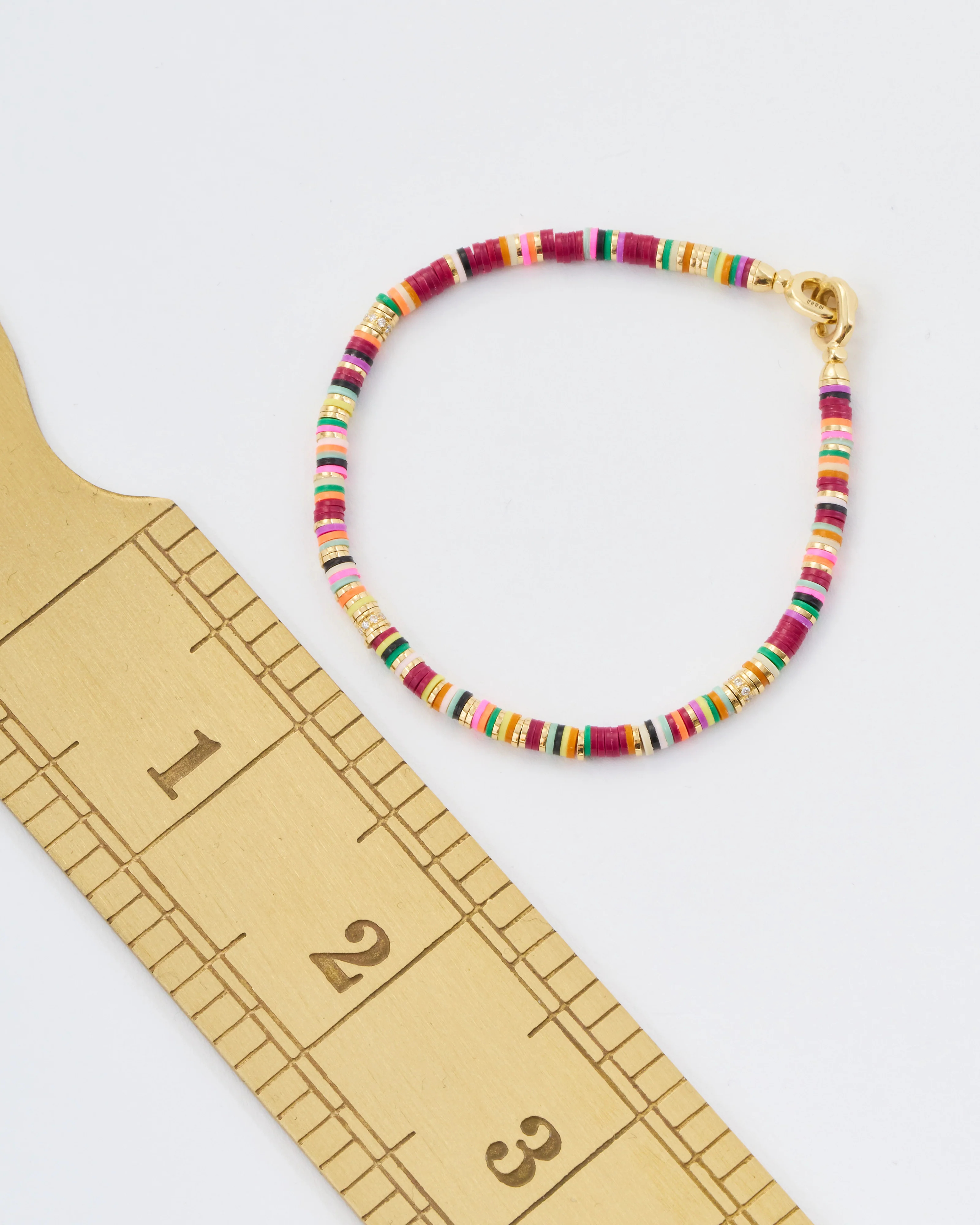 mini malli african disc bracelet 18k - Image 6