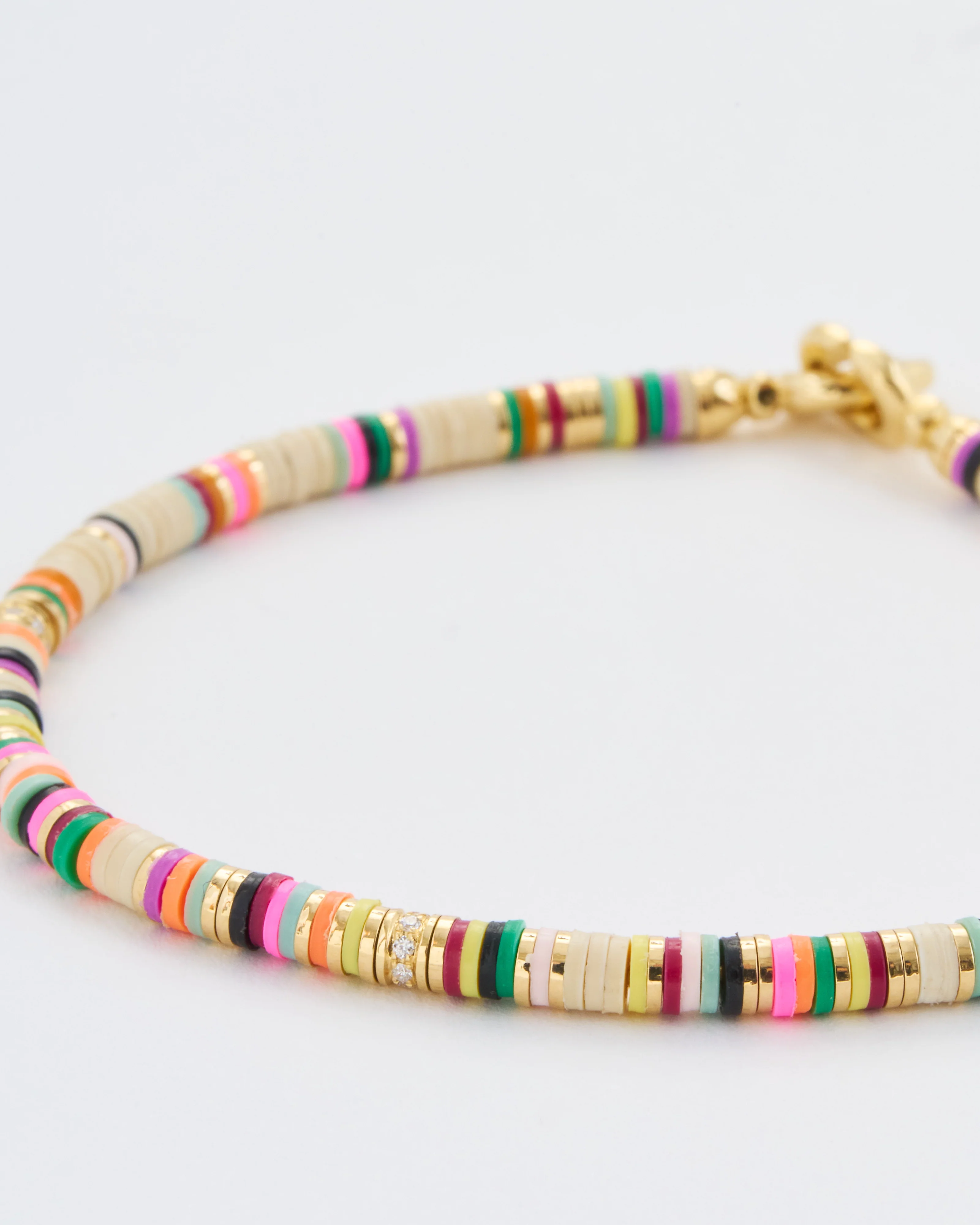 mini malli african disc bracelet 18k - Image 4