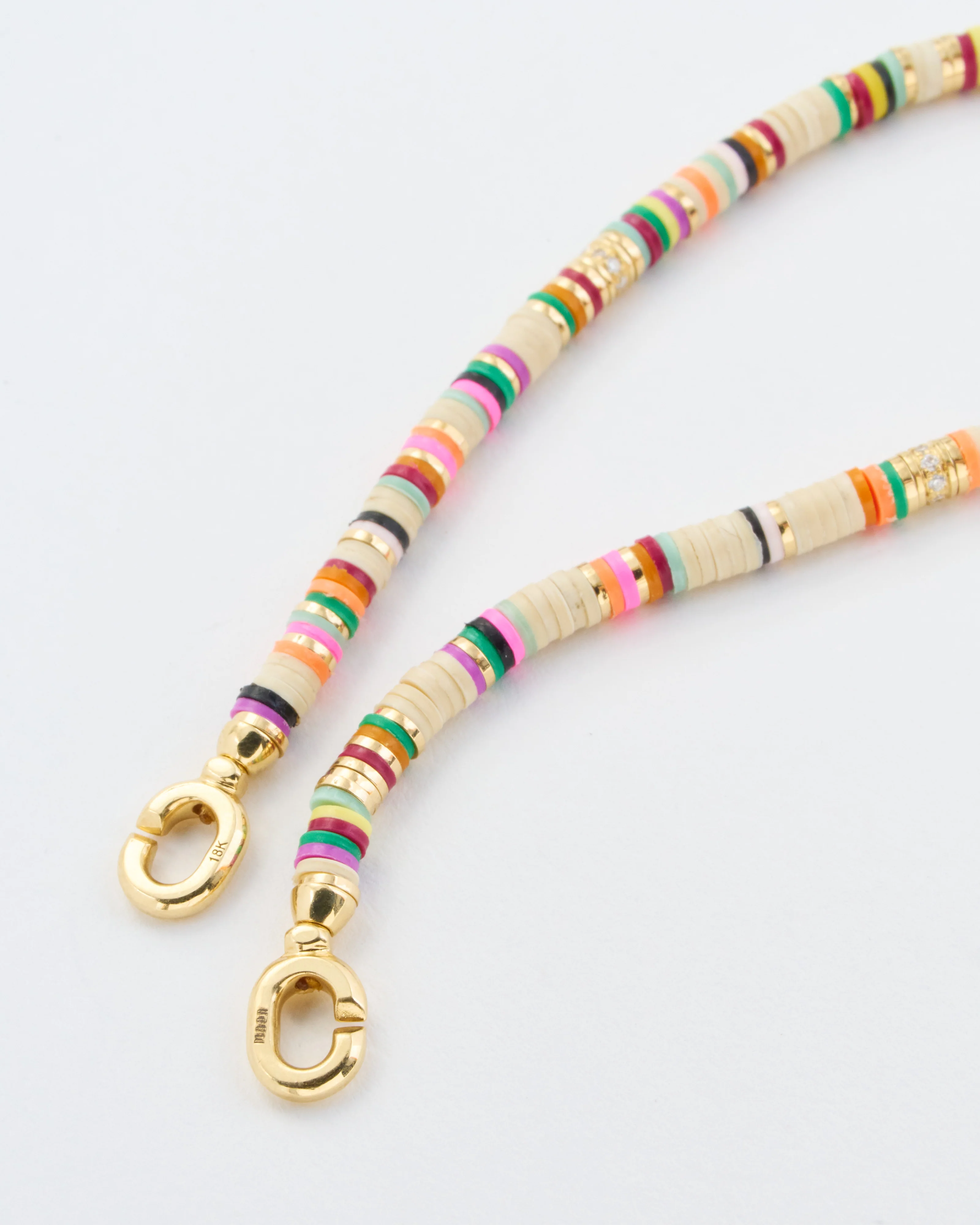 mini malli african disc bracelet 18k - Image 5