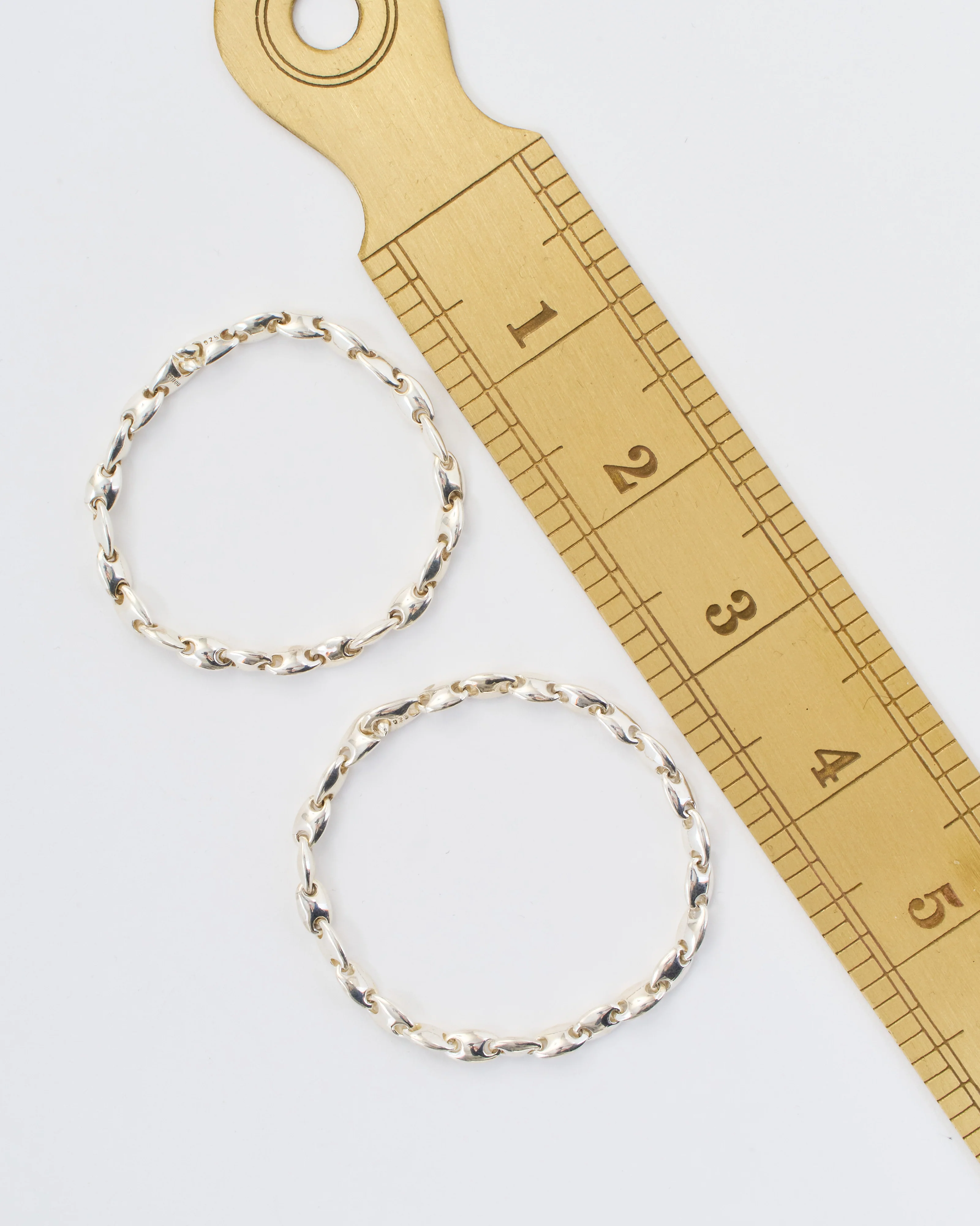 neo 5mm bracelet in silver - Image 7