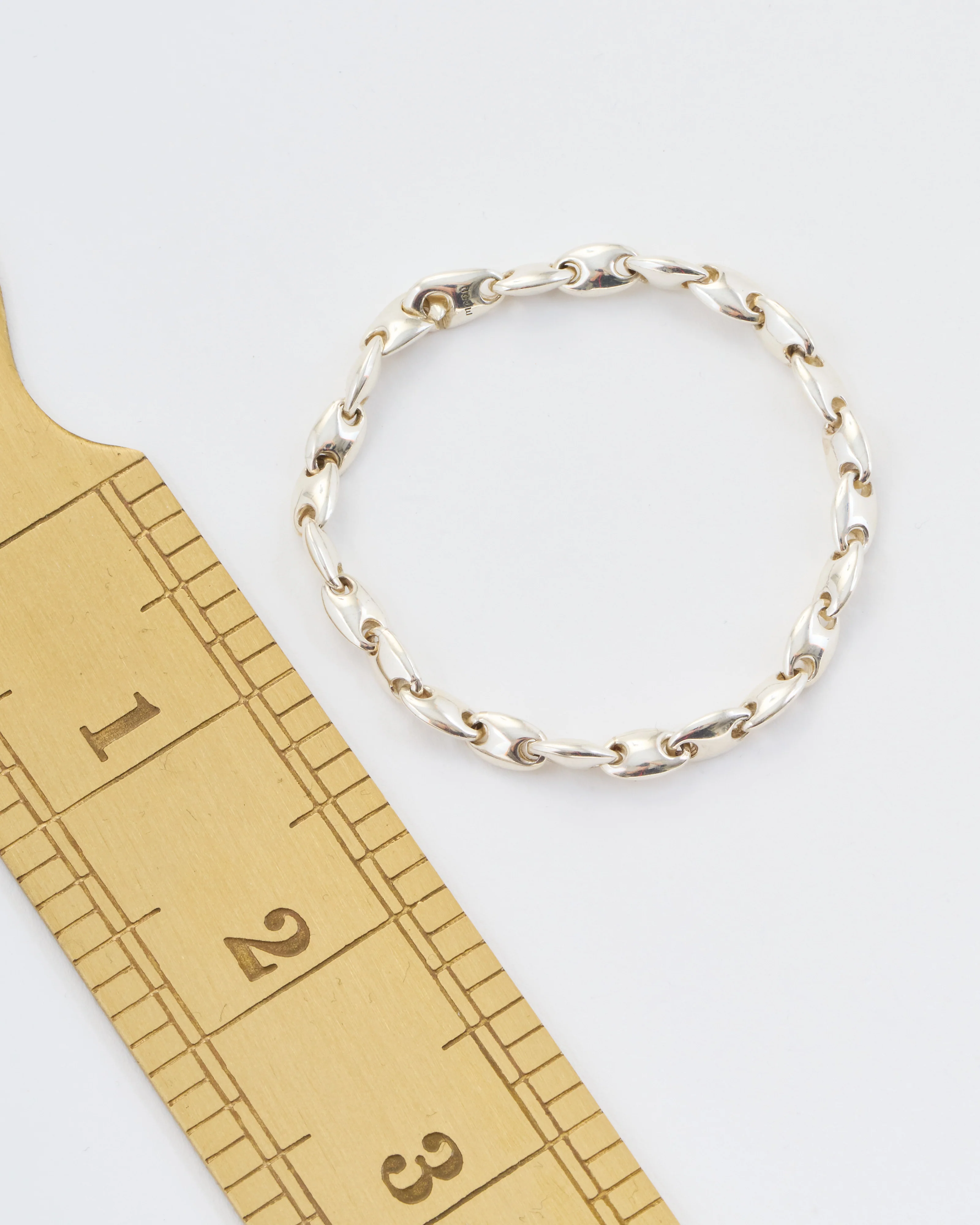 neo 5mm bracelet in silver - Image 8