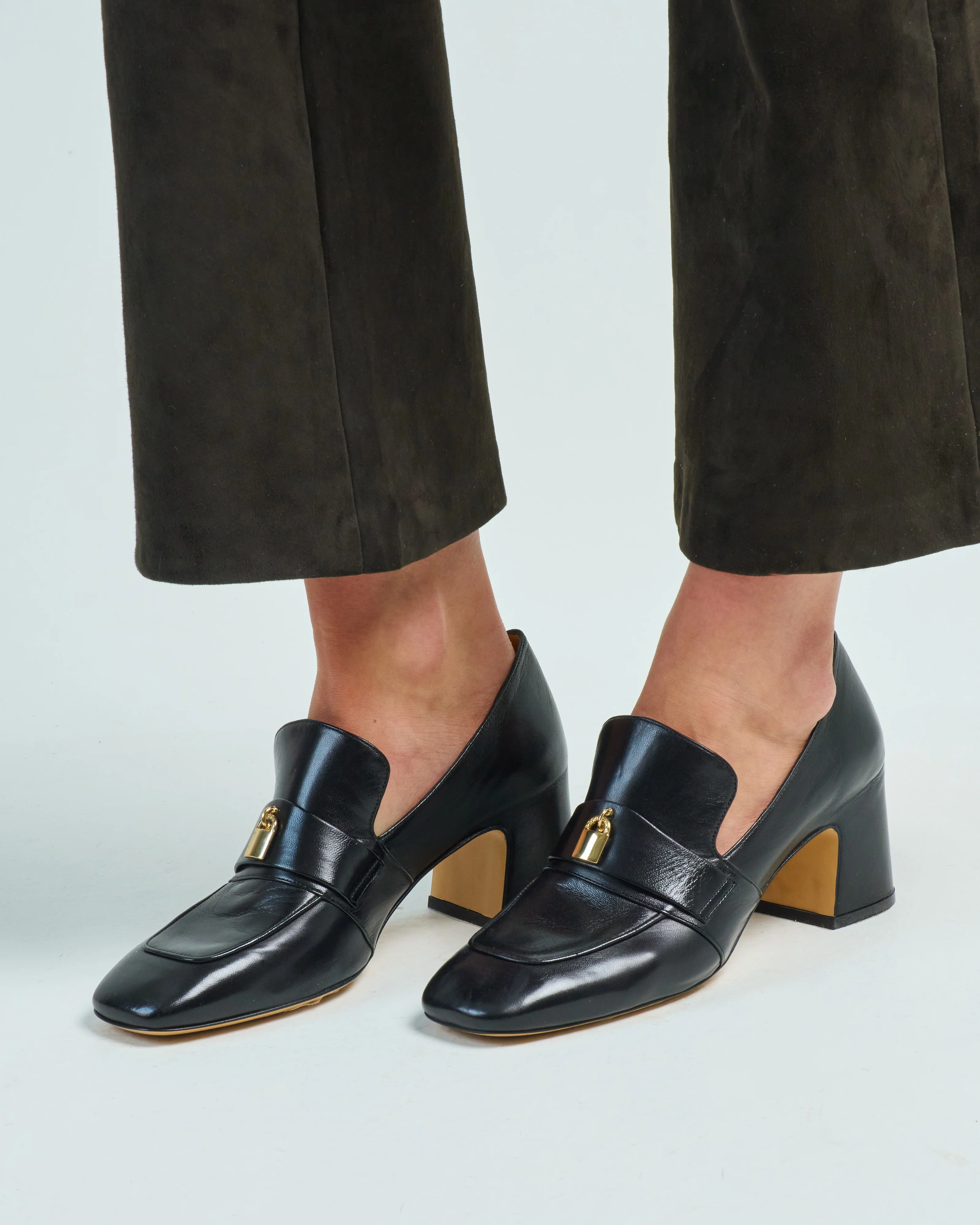 lock heel loafer - Image 2