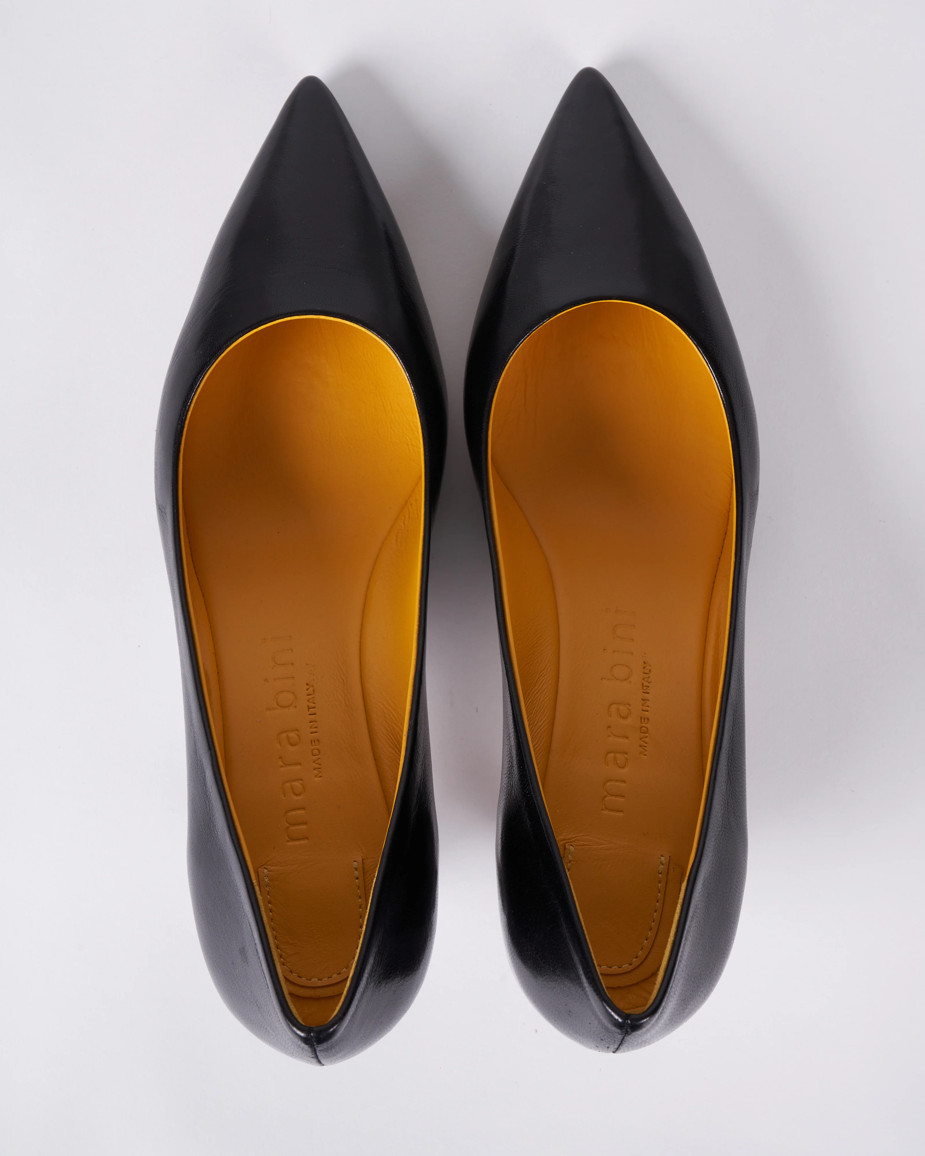 nappa heel - black nappa - Image 3