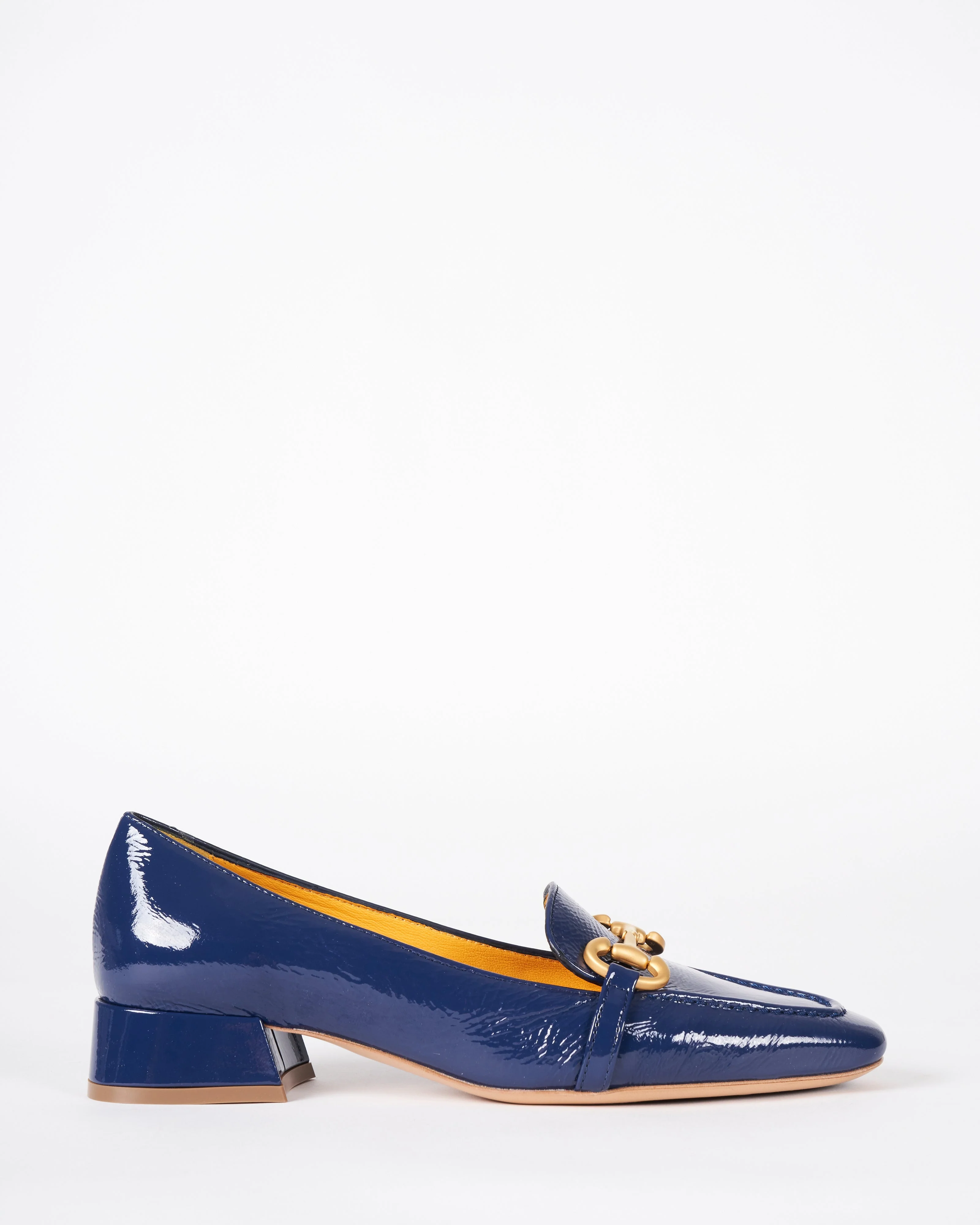 patent leather loafer w/ bit - naplak oceano - Image 2