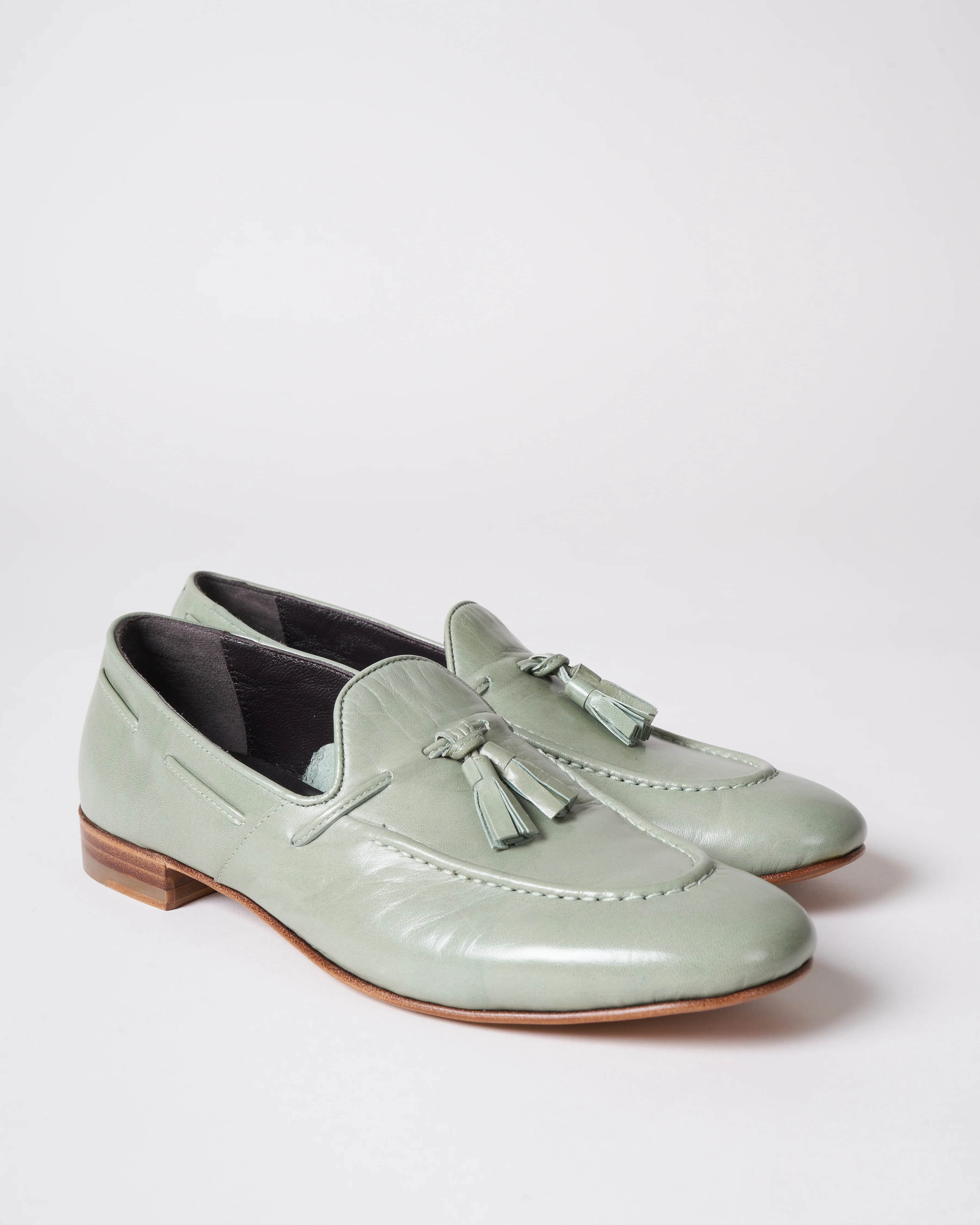 tassel loafer - mineral nappa - Image 2