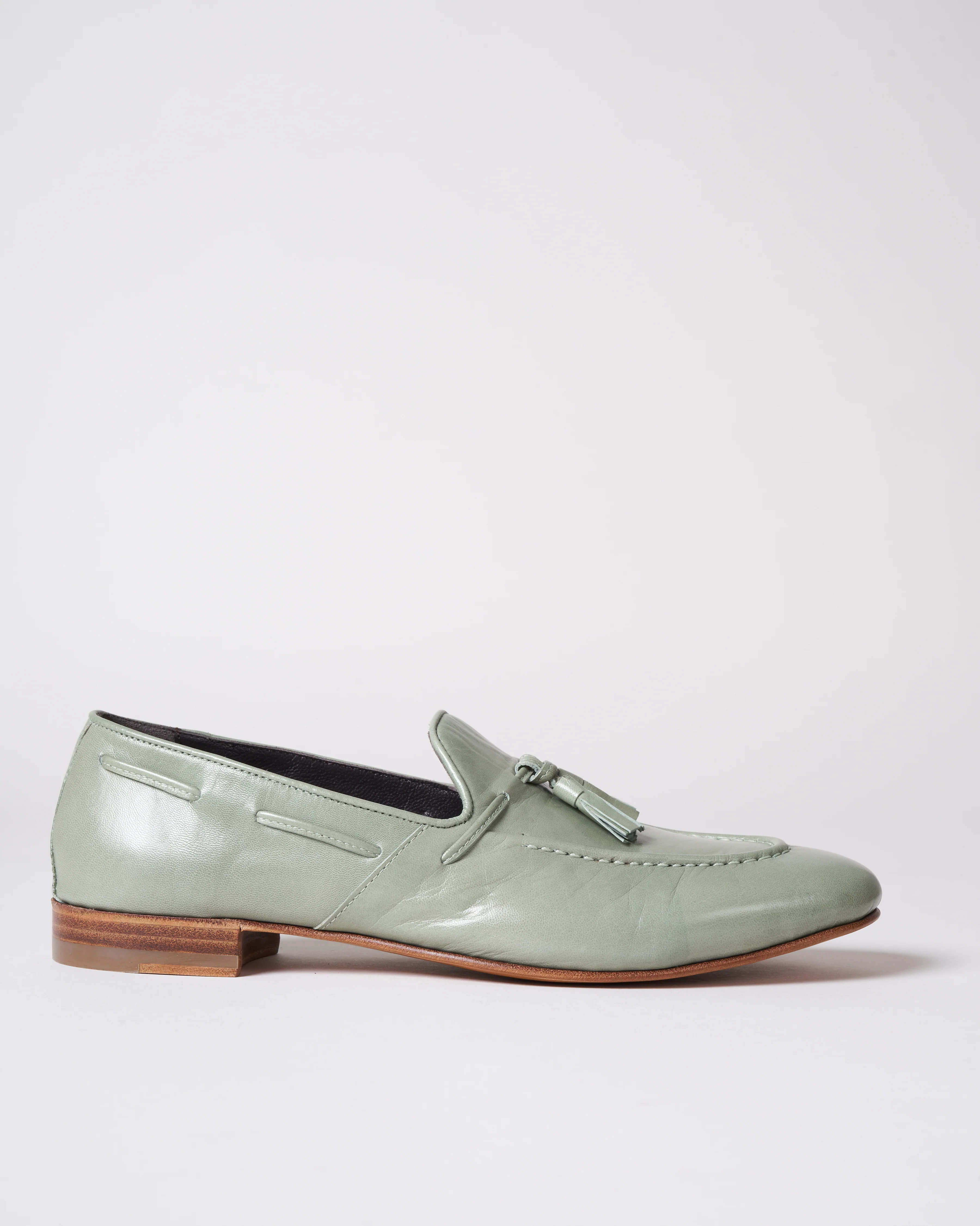 tassel loafer - mineral nappa - Image 3