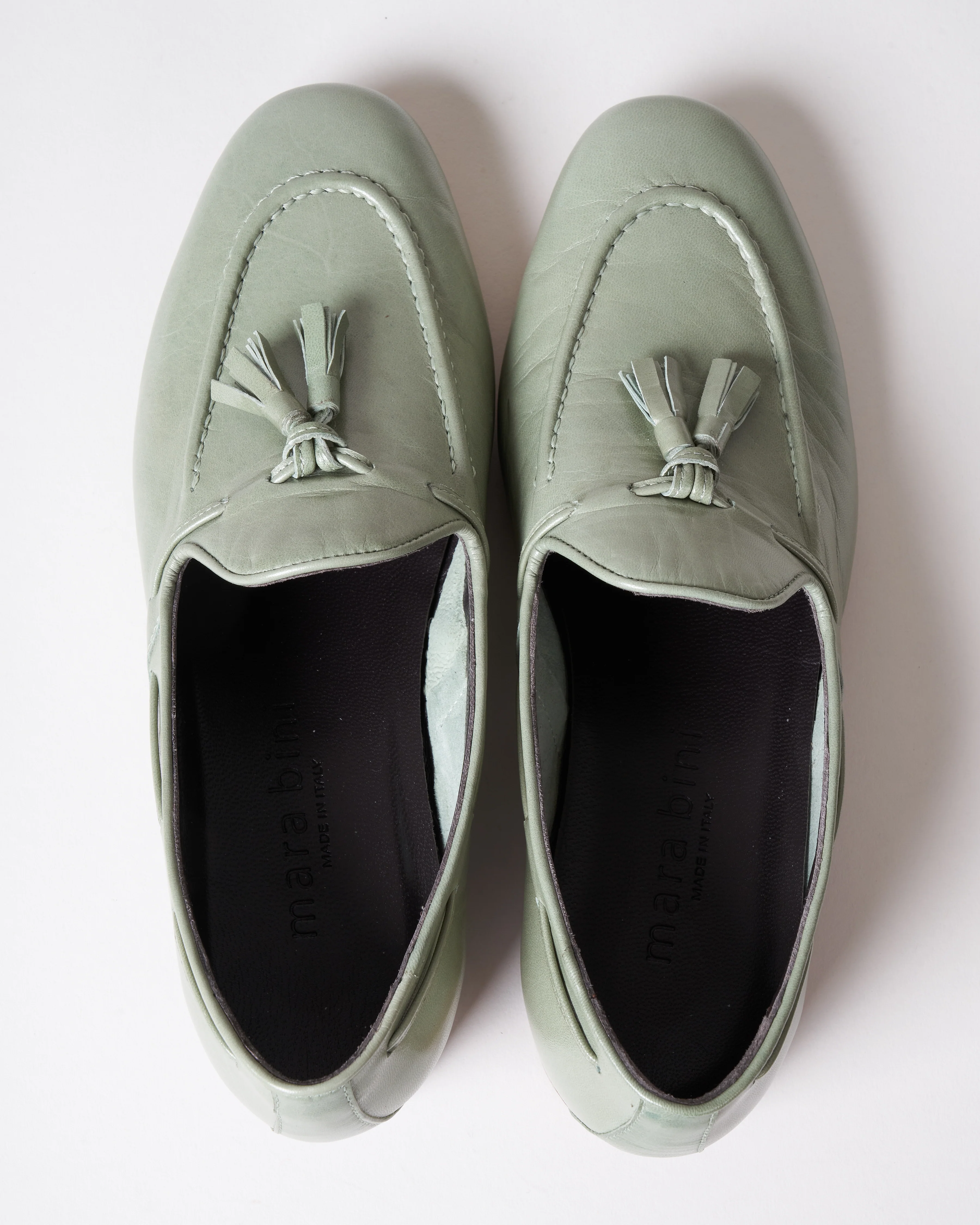 tassel loafer - mineral nappa - Image 4