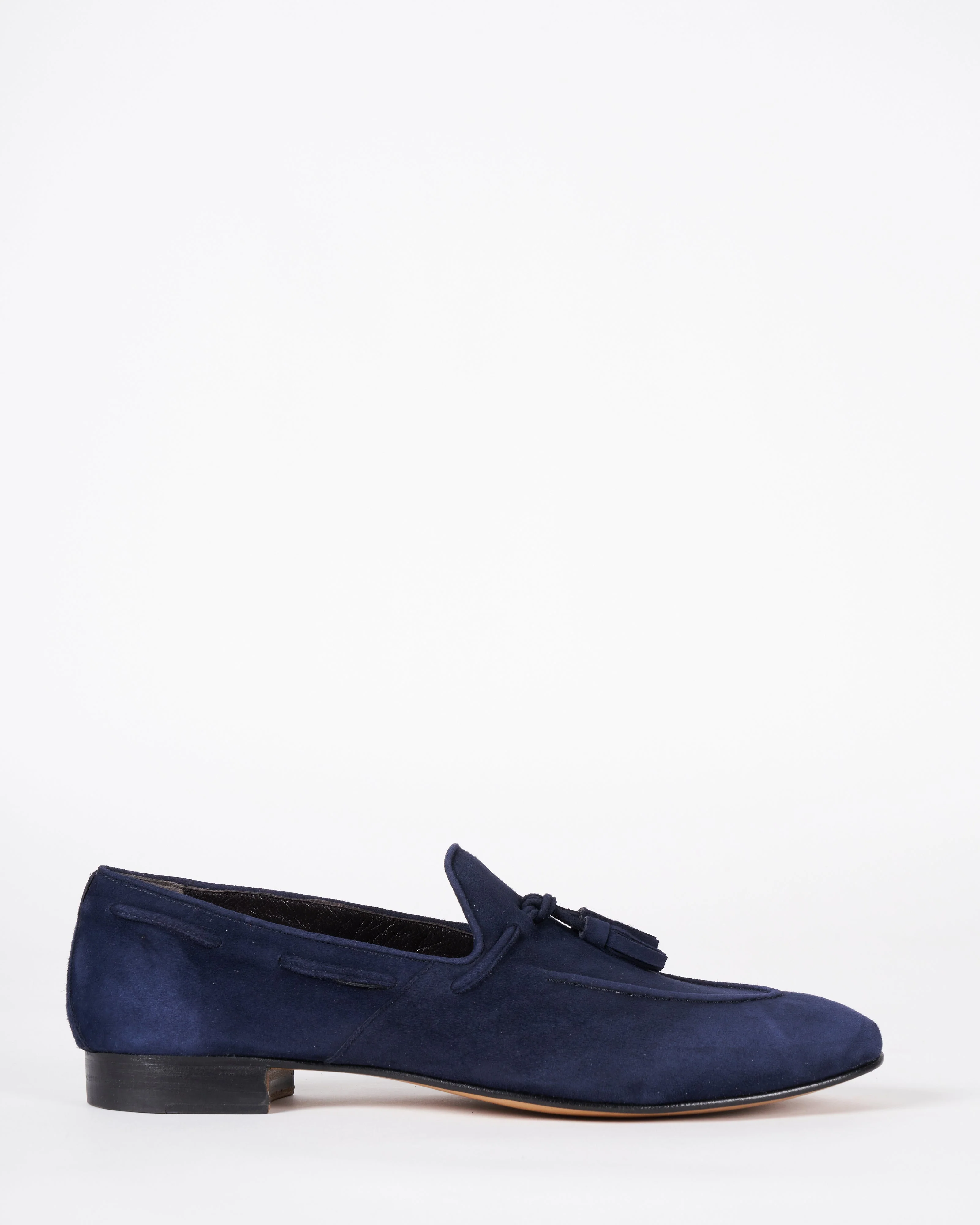 tassle loafer - suede blue - Image 2