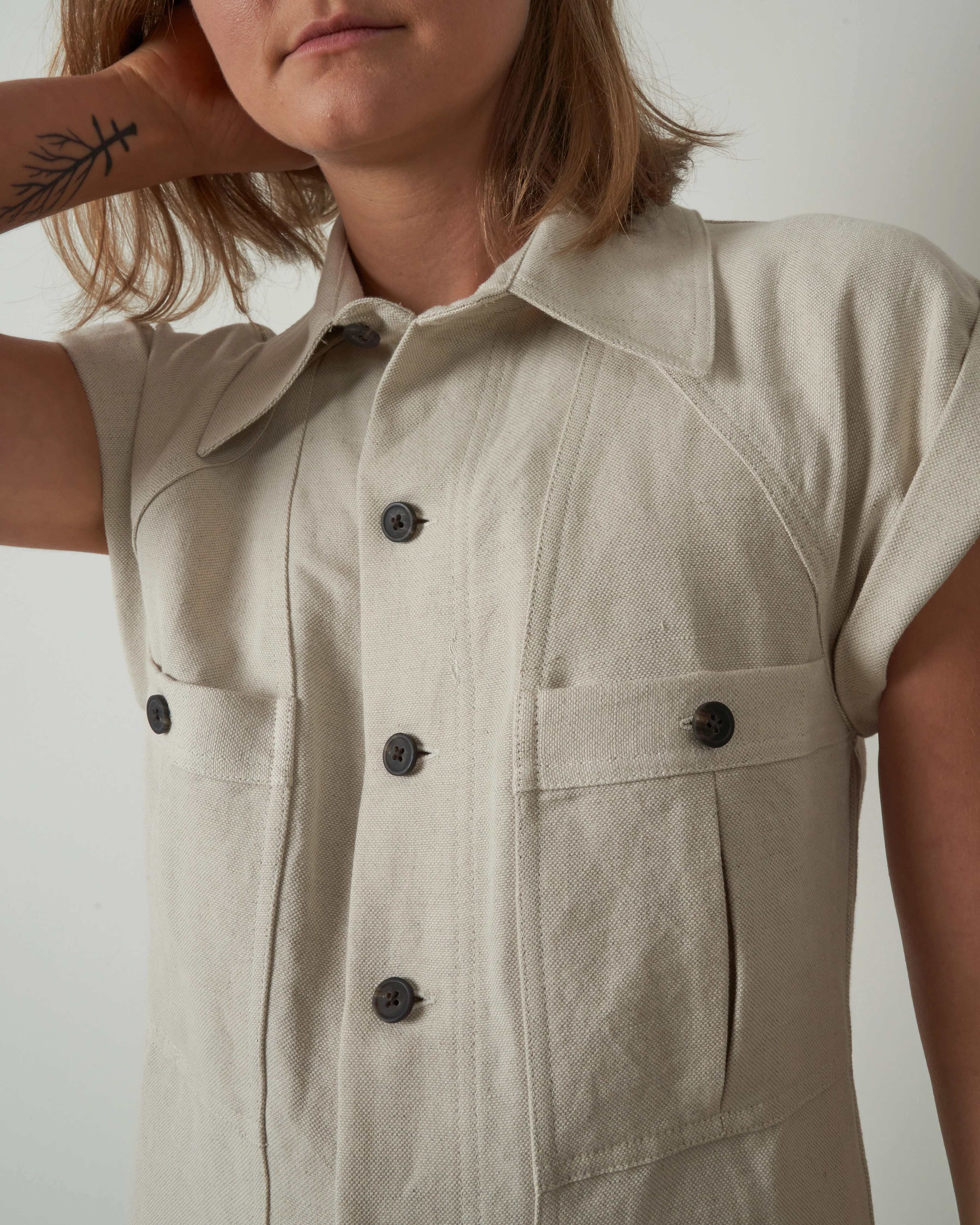 analia dress - stone - Image 5
