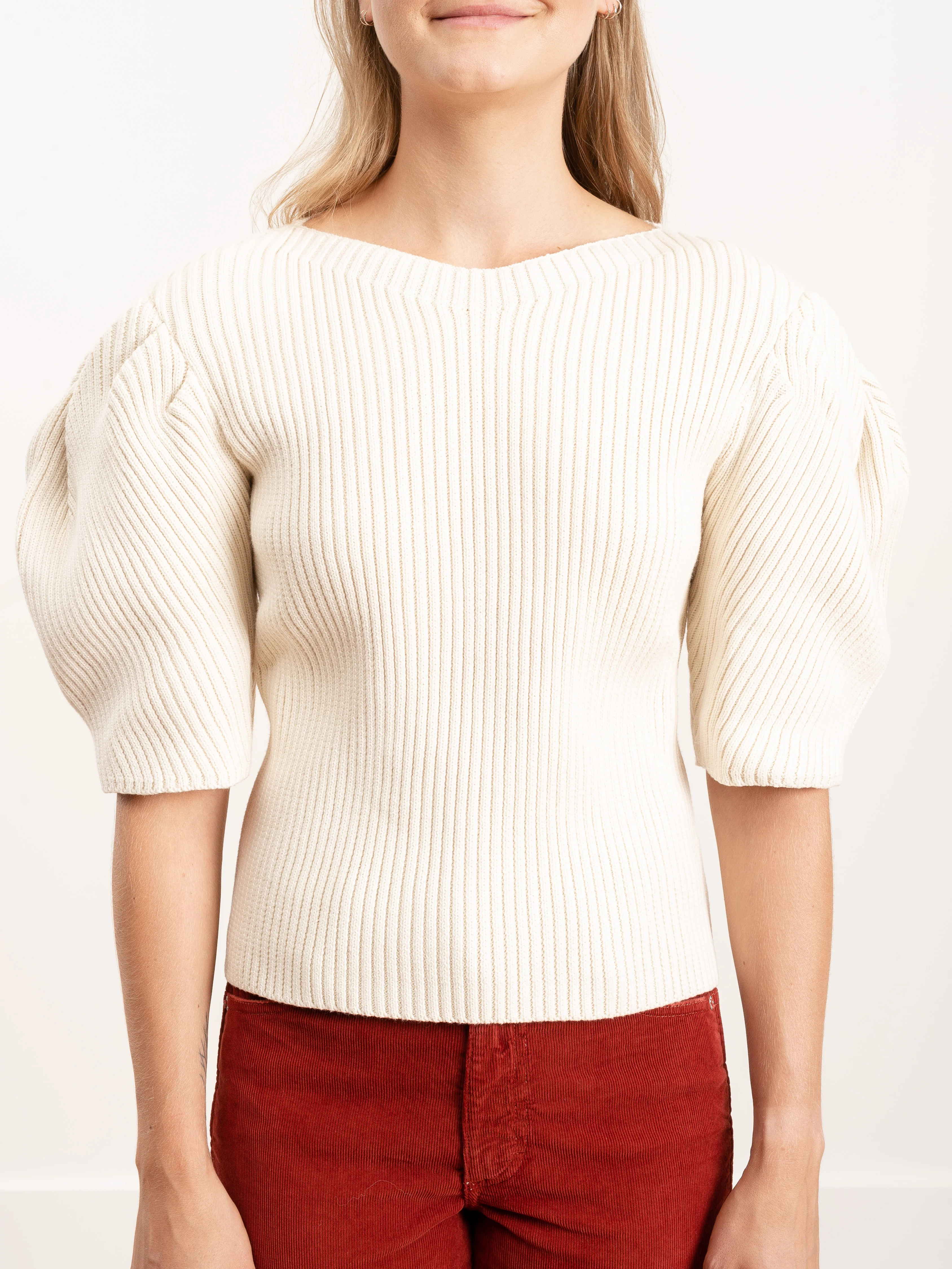 inga blouse - cream - Image 4