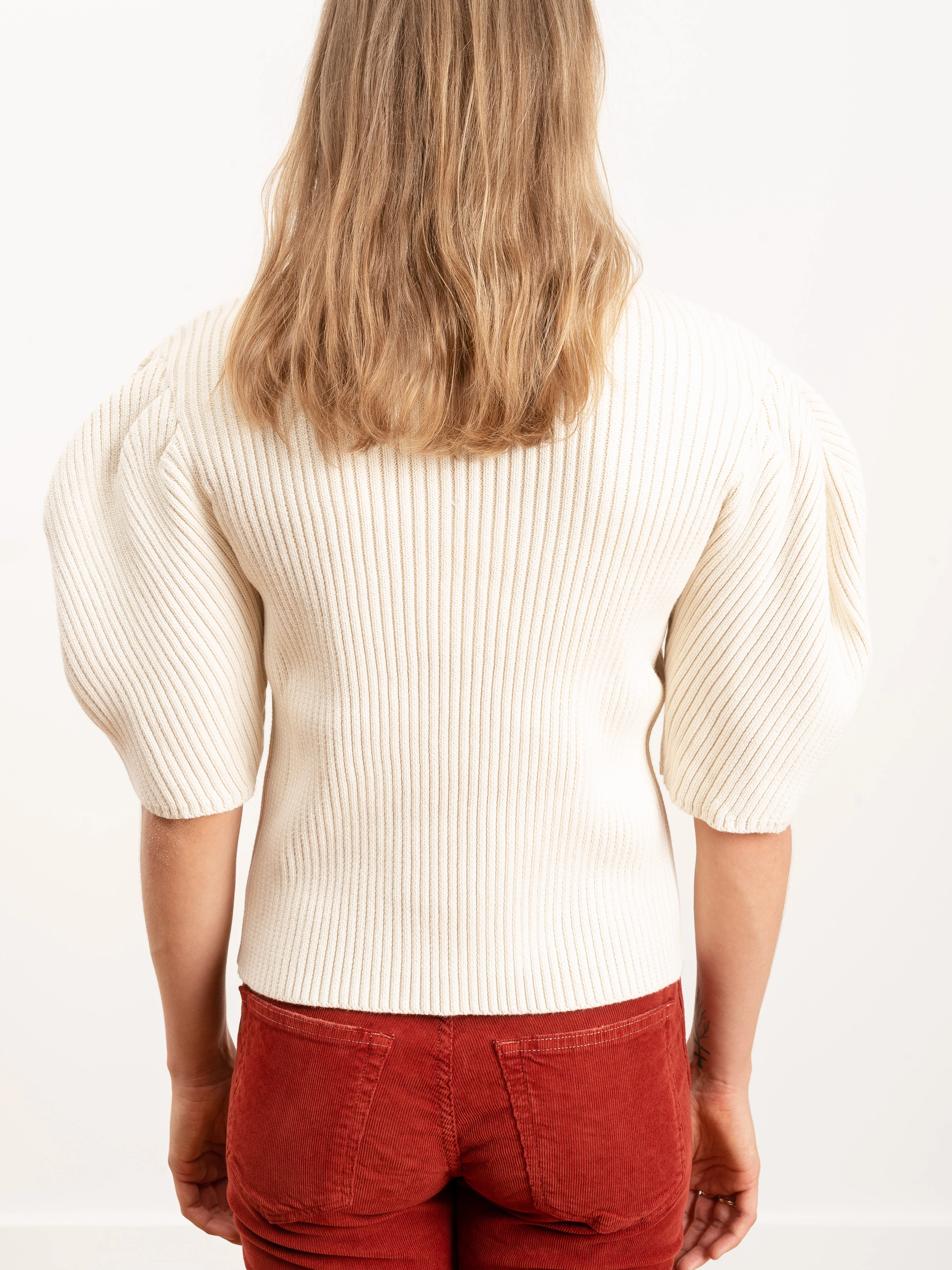 inga blouse - cream - Image 6