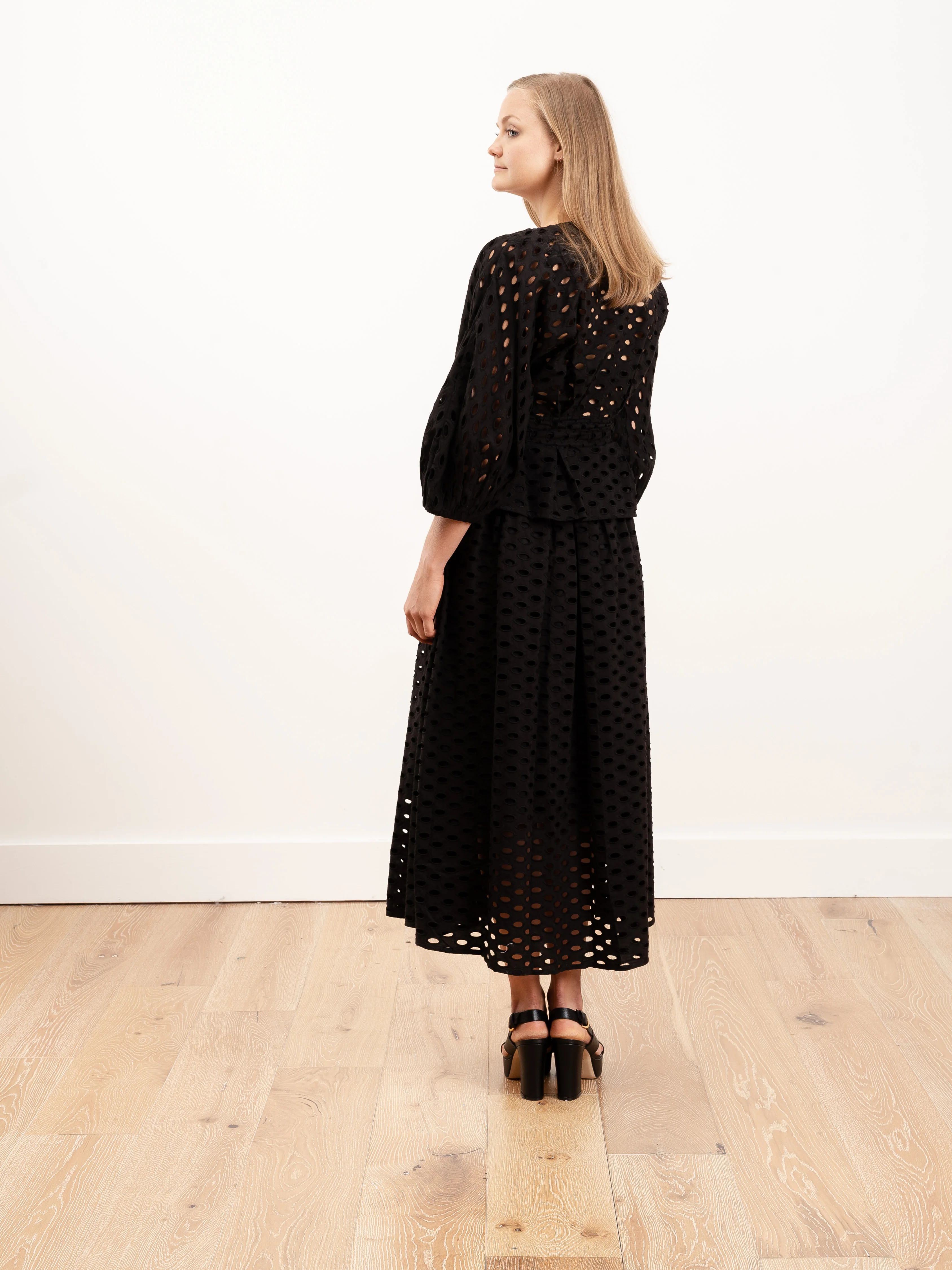 eyelet wrap top - Image 3