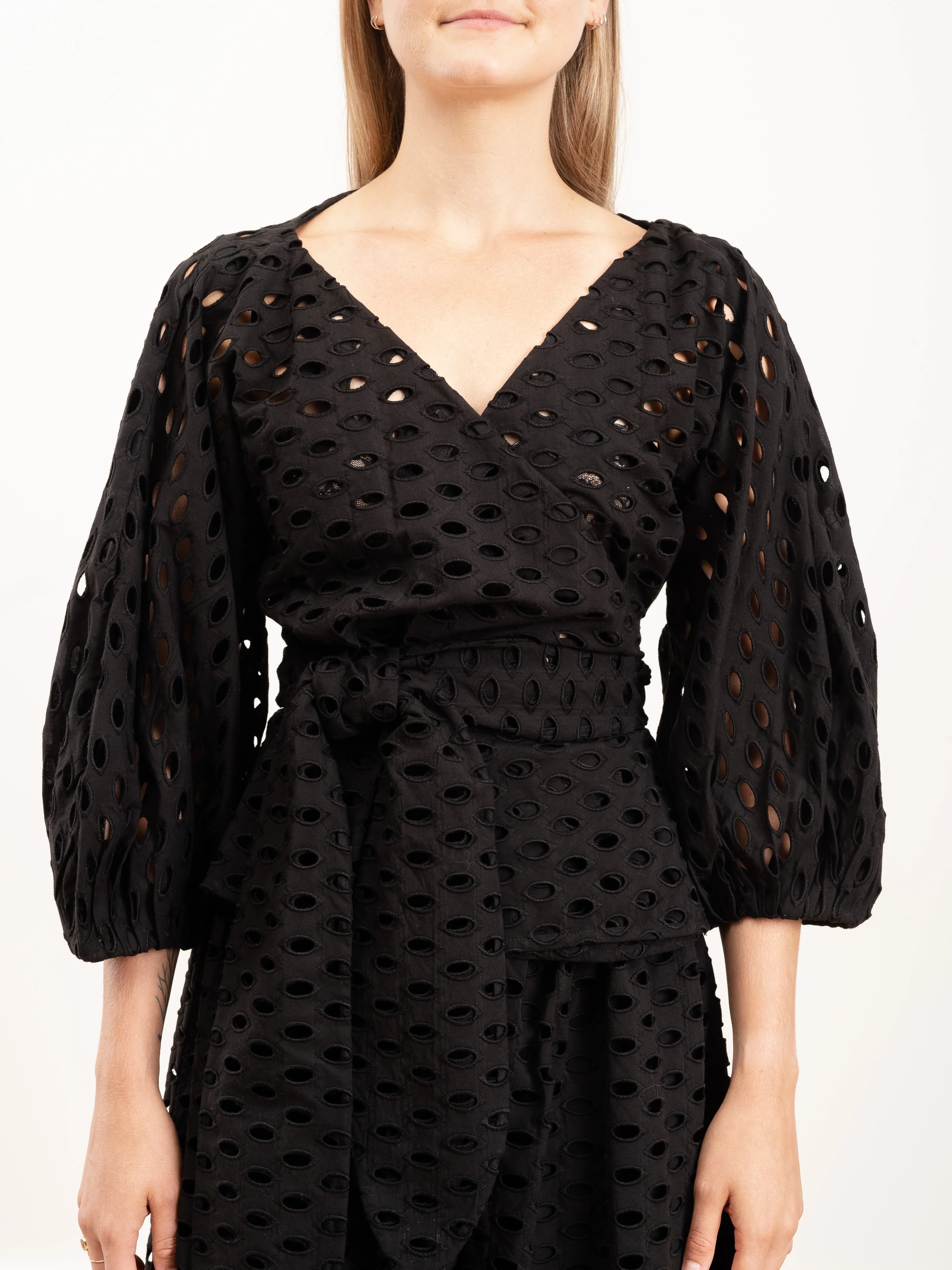 eyelet wrap top - Image 4
