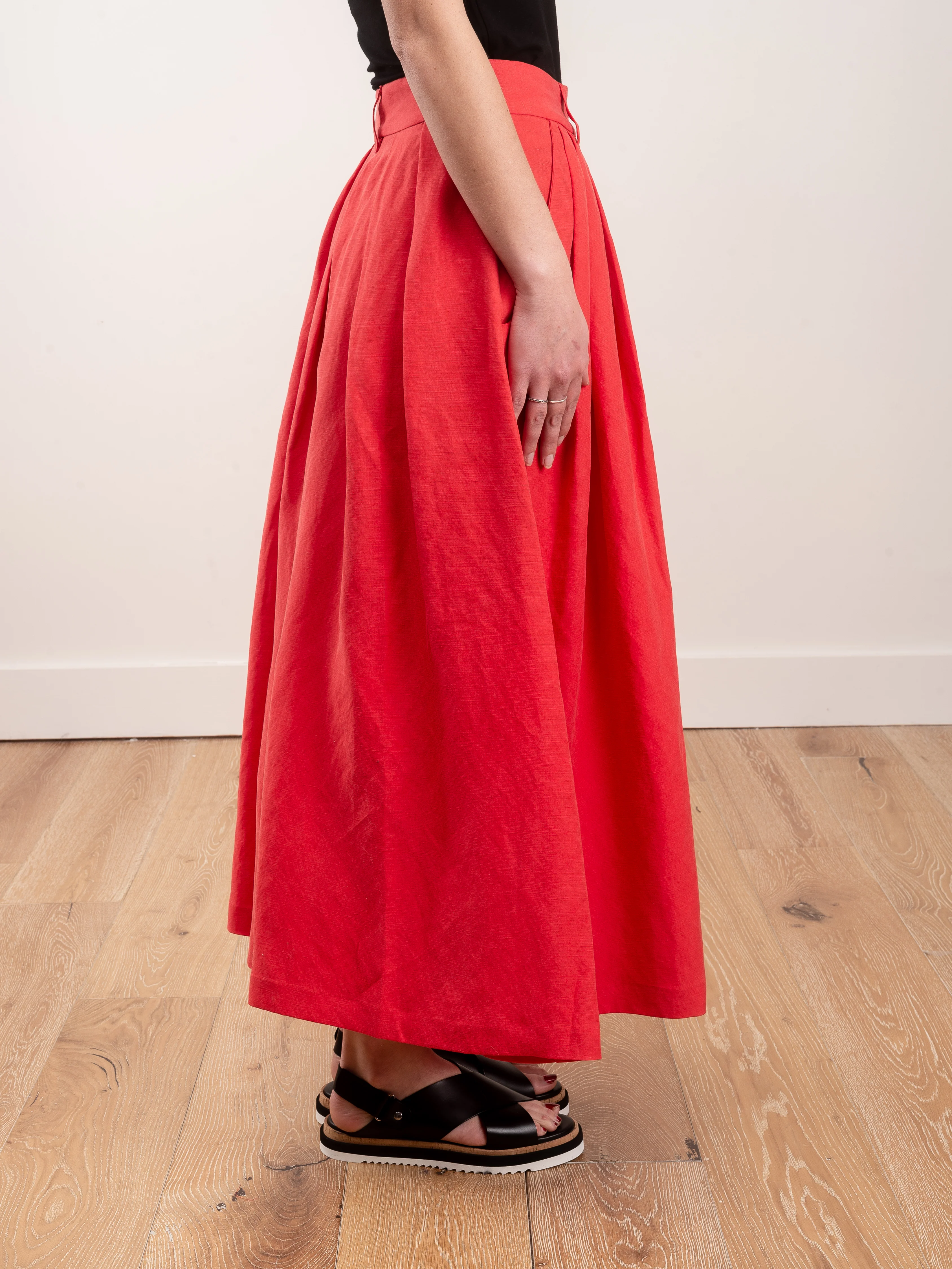 tulay skirt - red - Image 3