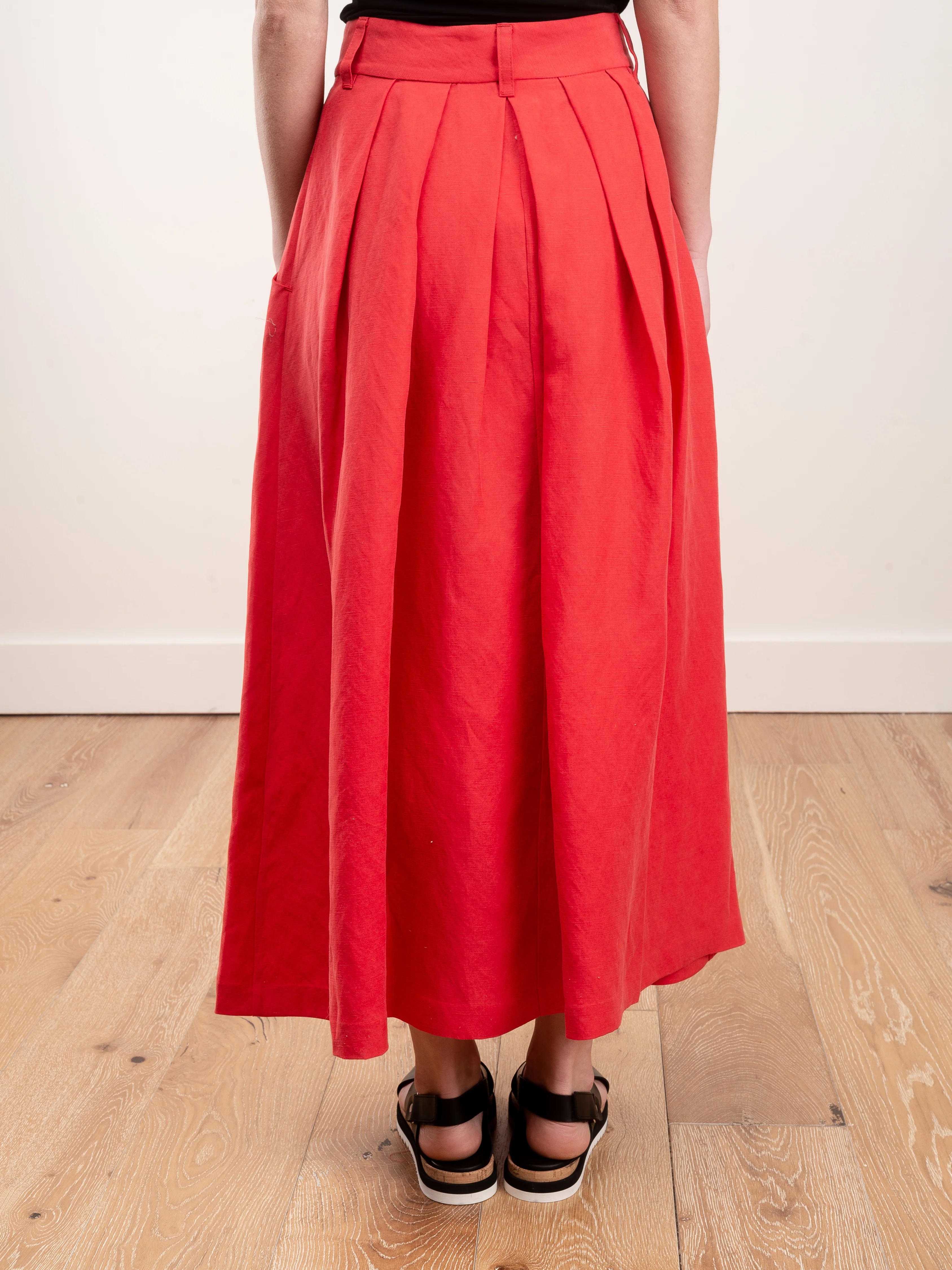 tulay skirt - red - Image 4