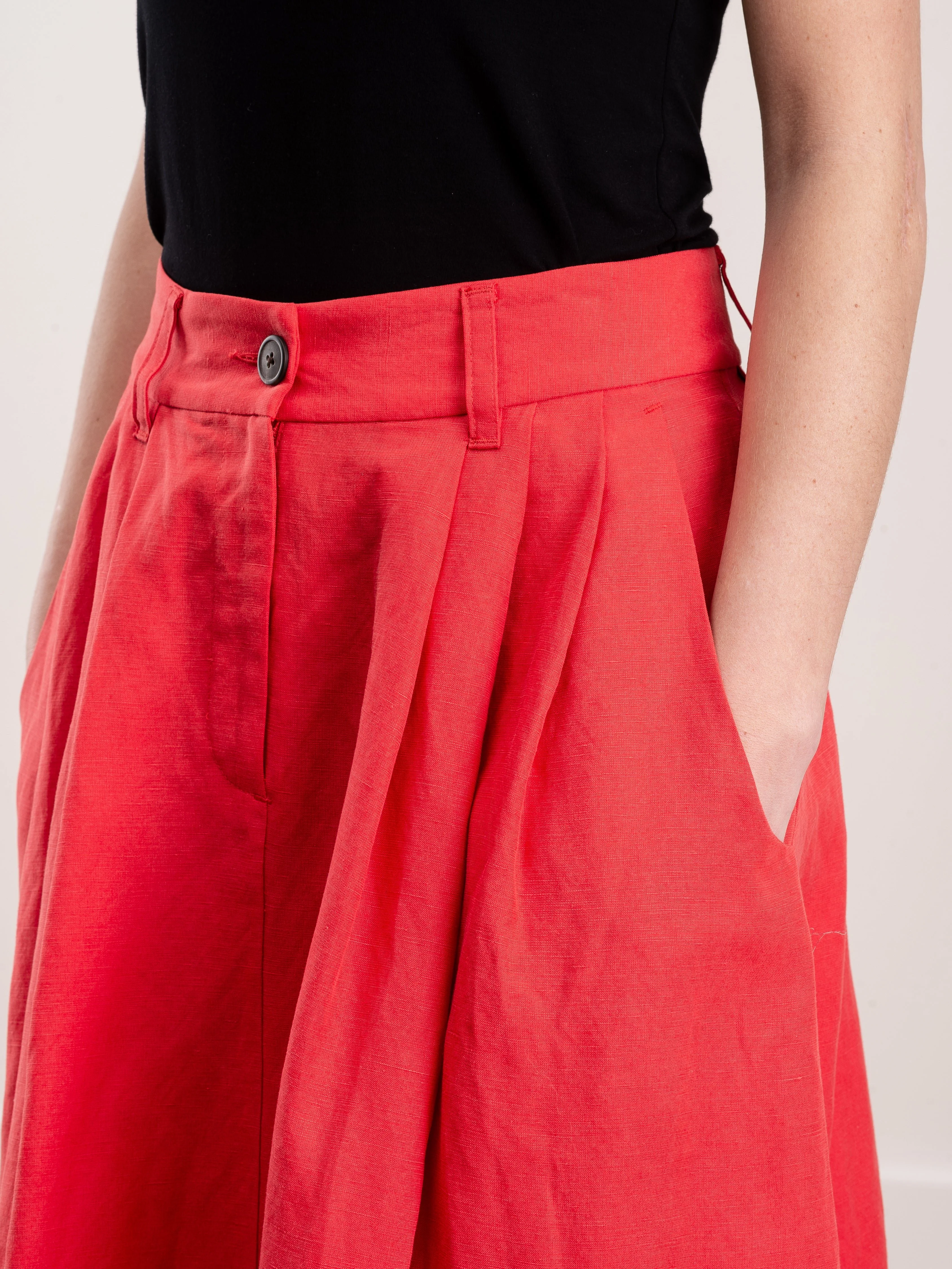 tulay skirt - red - Image 5