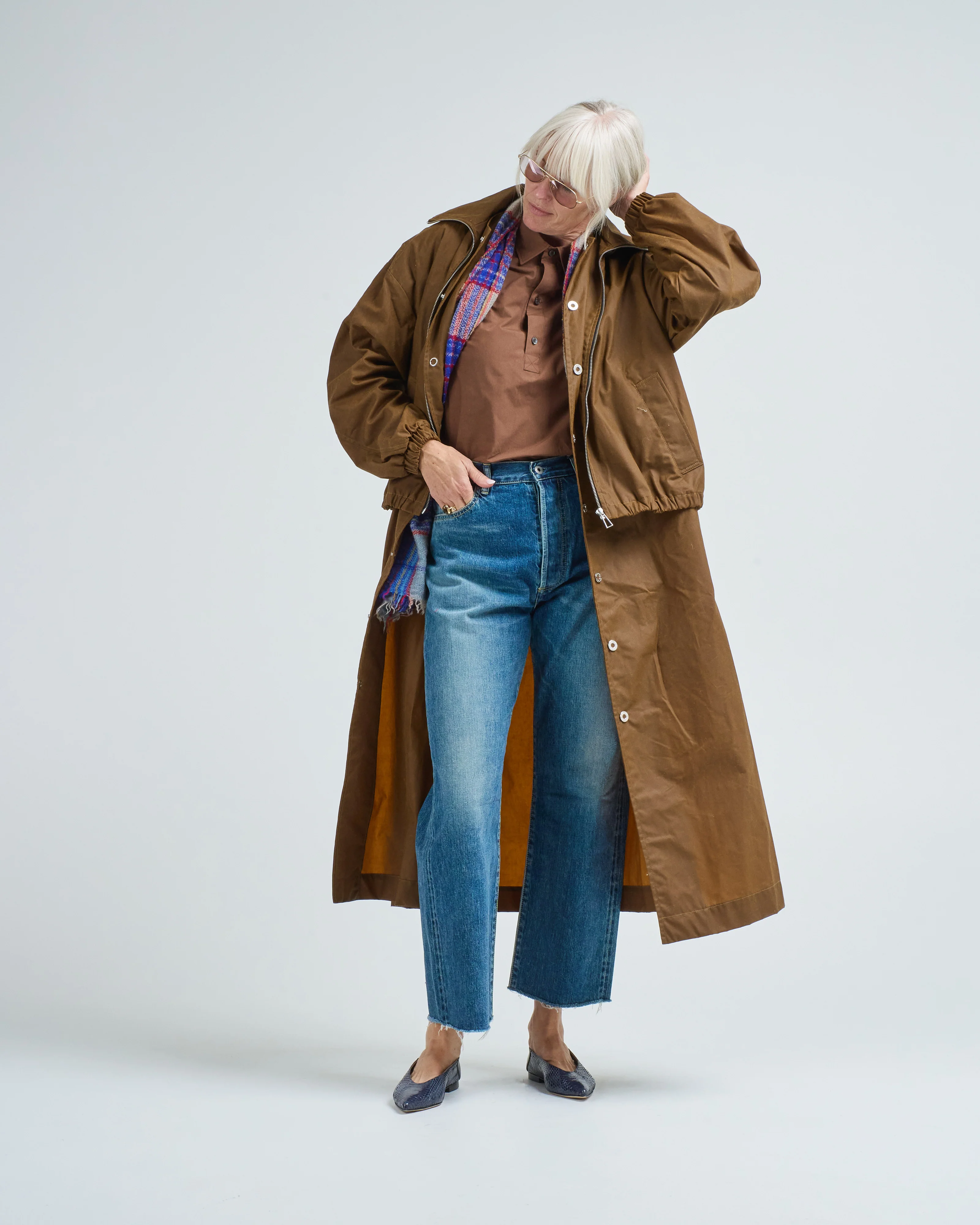 iryna wax jacket - Image 3