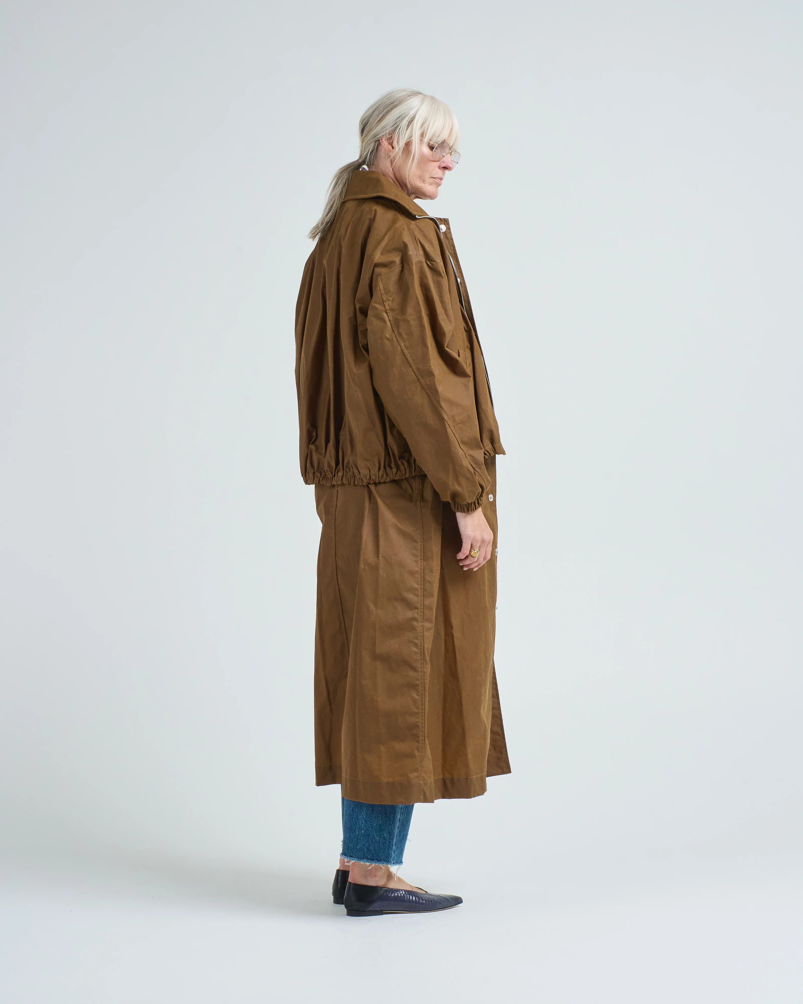 iryna wax jacket - Image 4