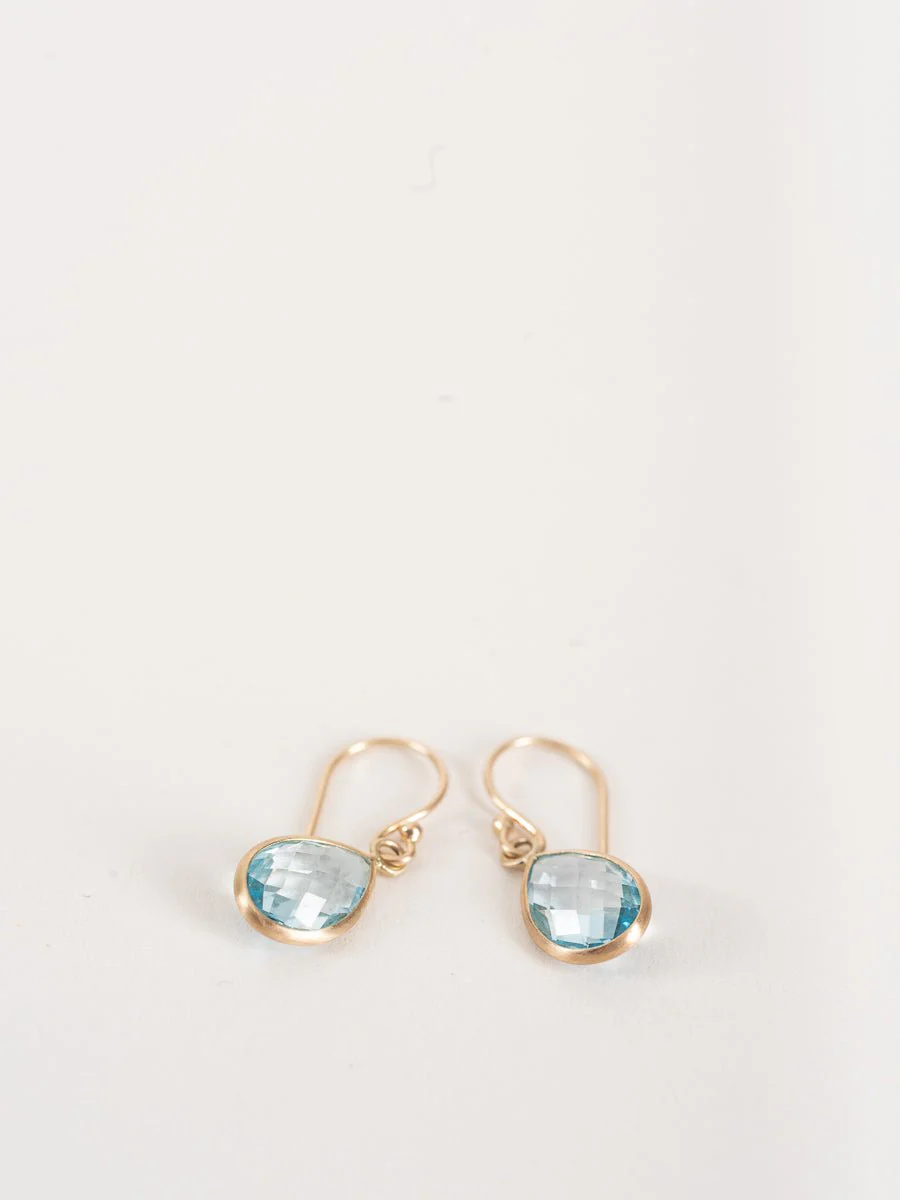blue topaz earrings - Image 3