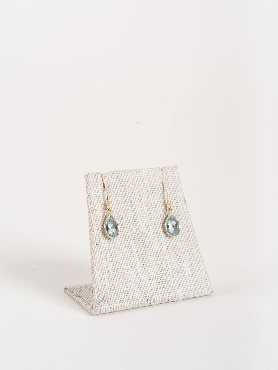 blue topaz earrings - Image 4