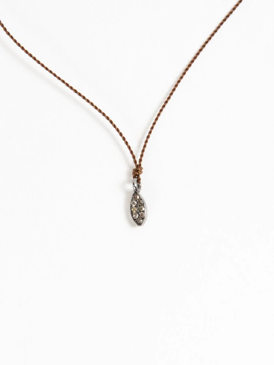 diamond pave necklace - Image 2