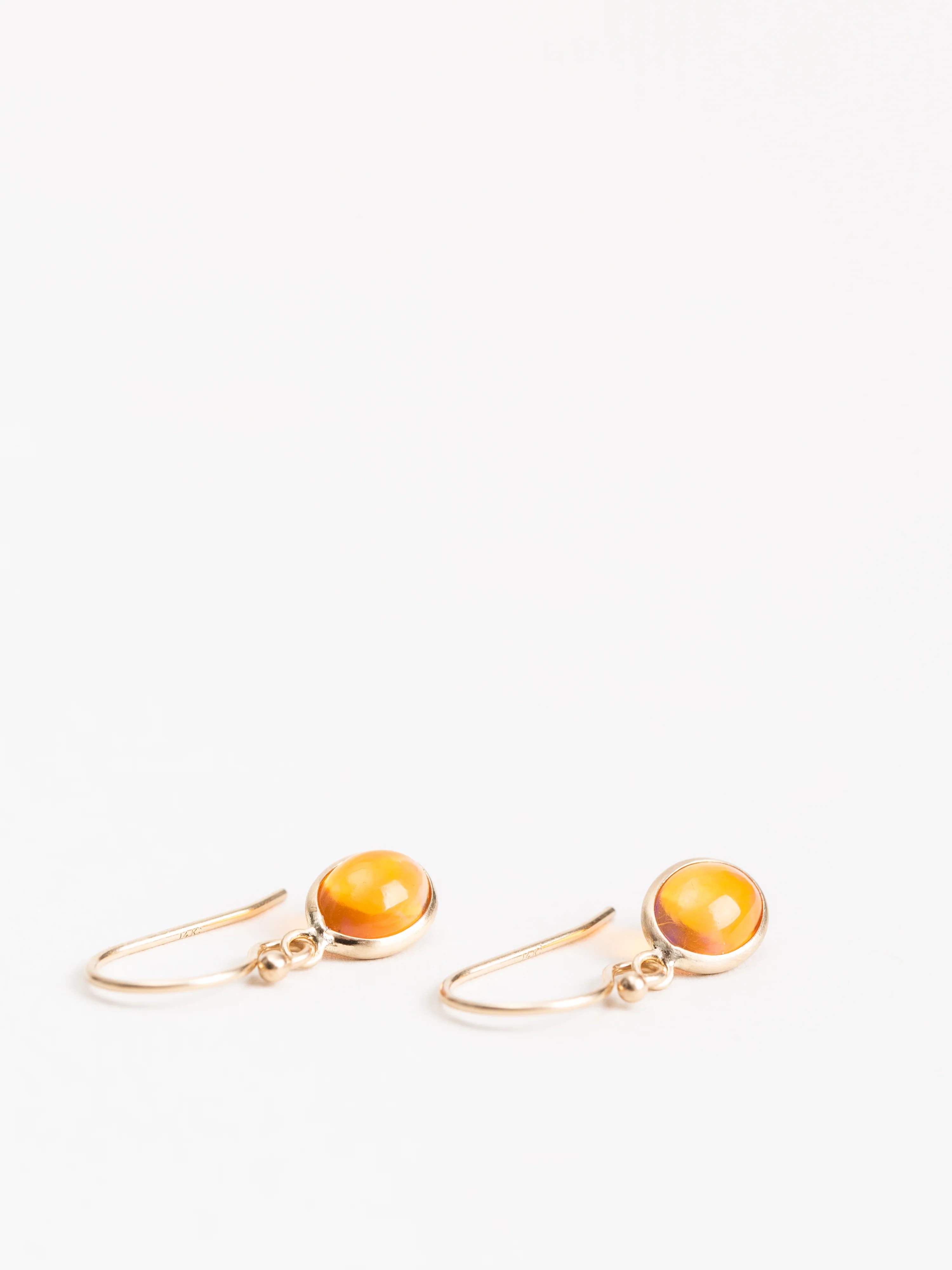 fire opal earrings - Image 3