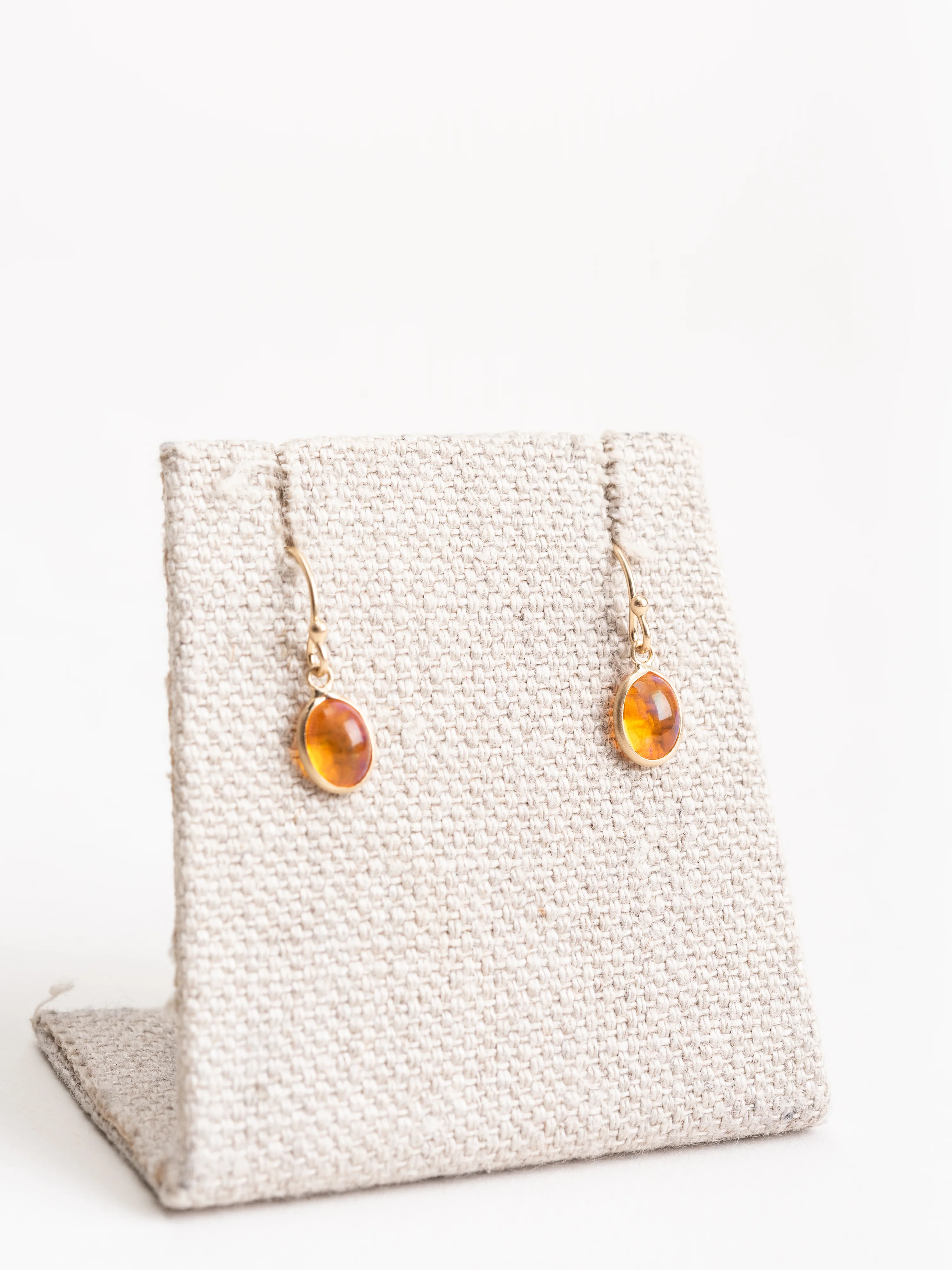 fire opal earrings - Image 5