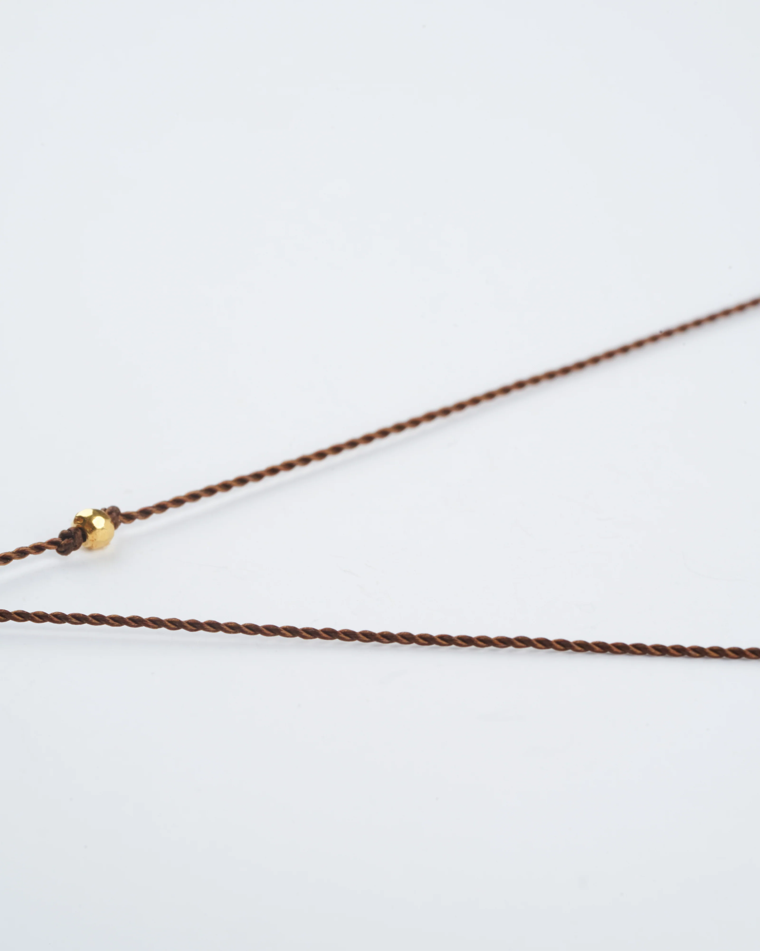 grenadier and sapphire necklace with 14/18k settings - green/ blue - Image 4
