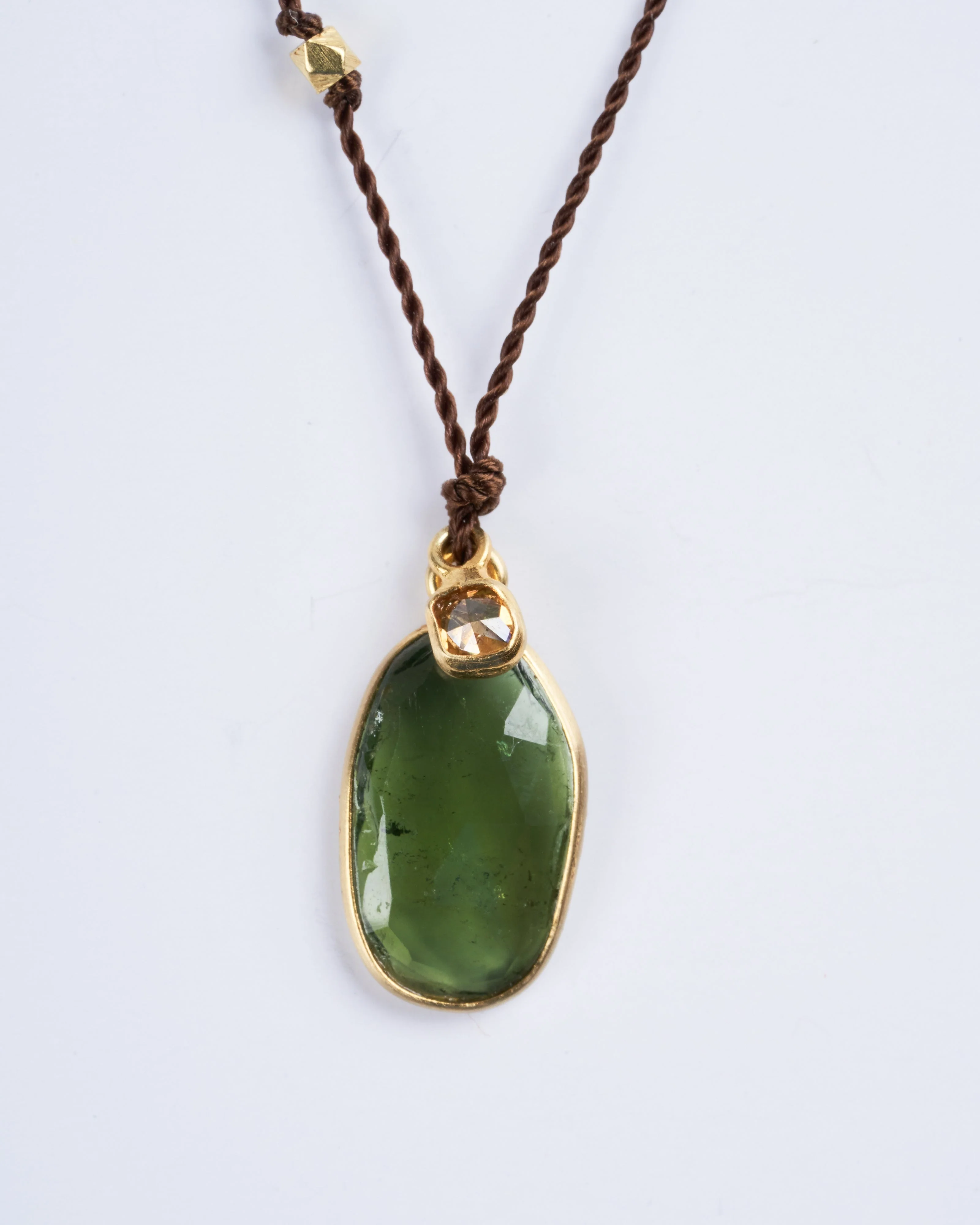 green tourmaline - gold - Image 2