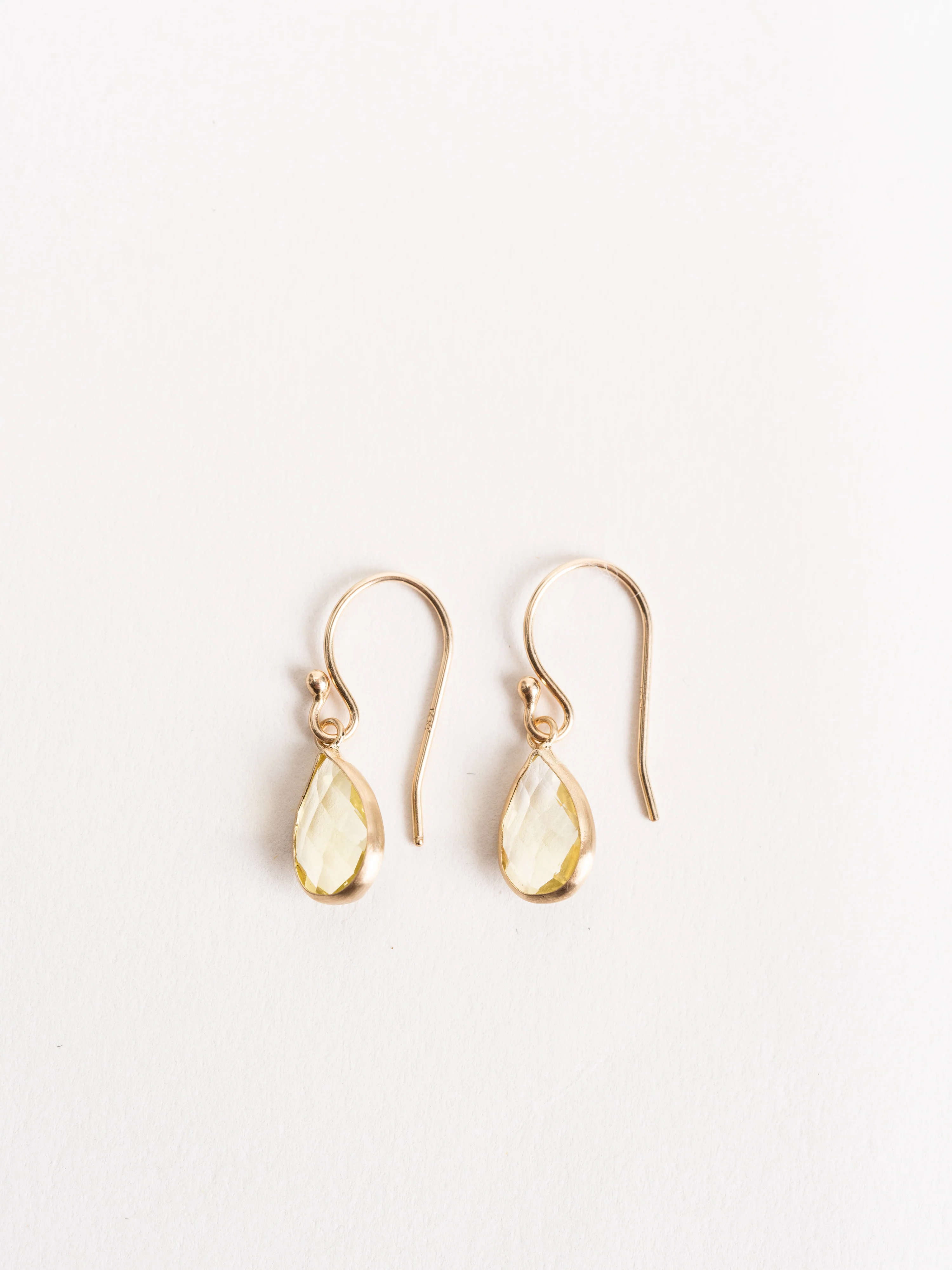 lemon quartz earrings - Image 4