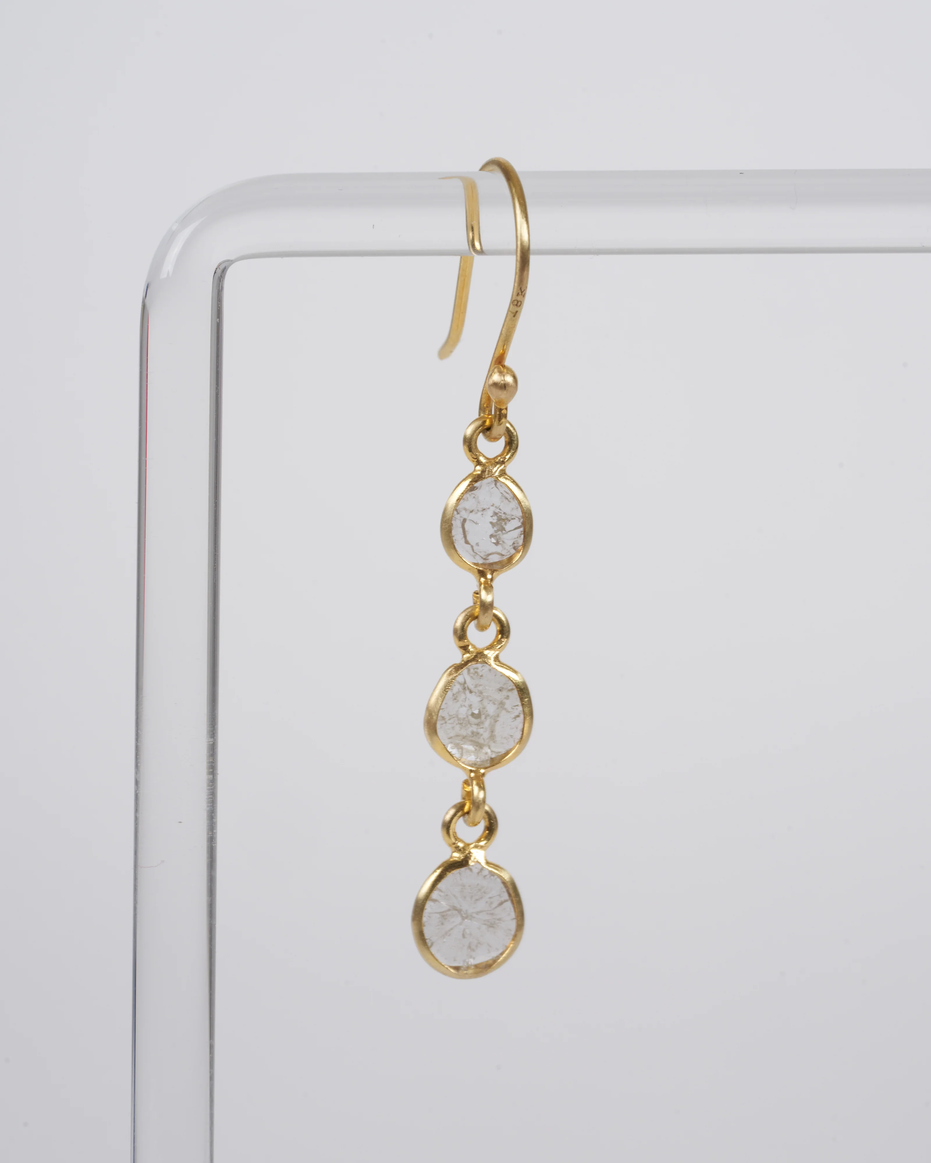three drop diamond slice - clear - Image 2