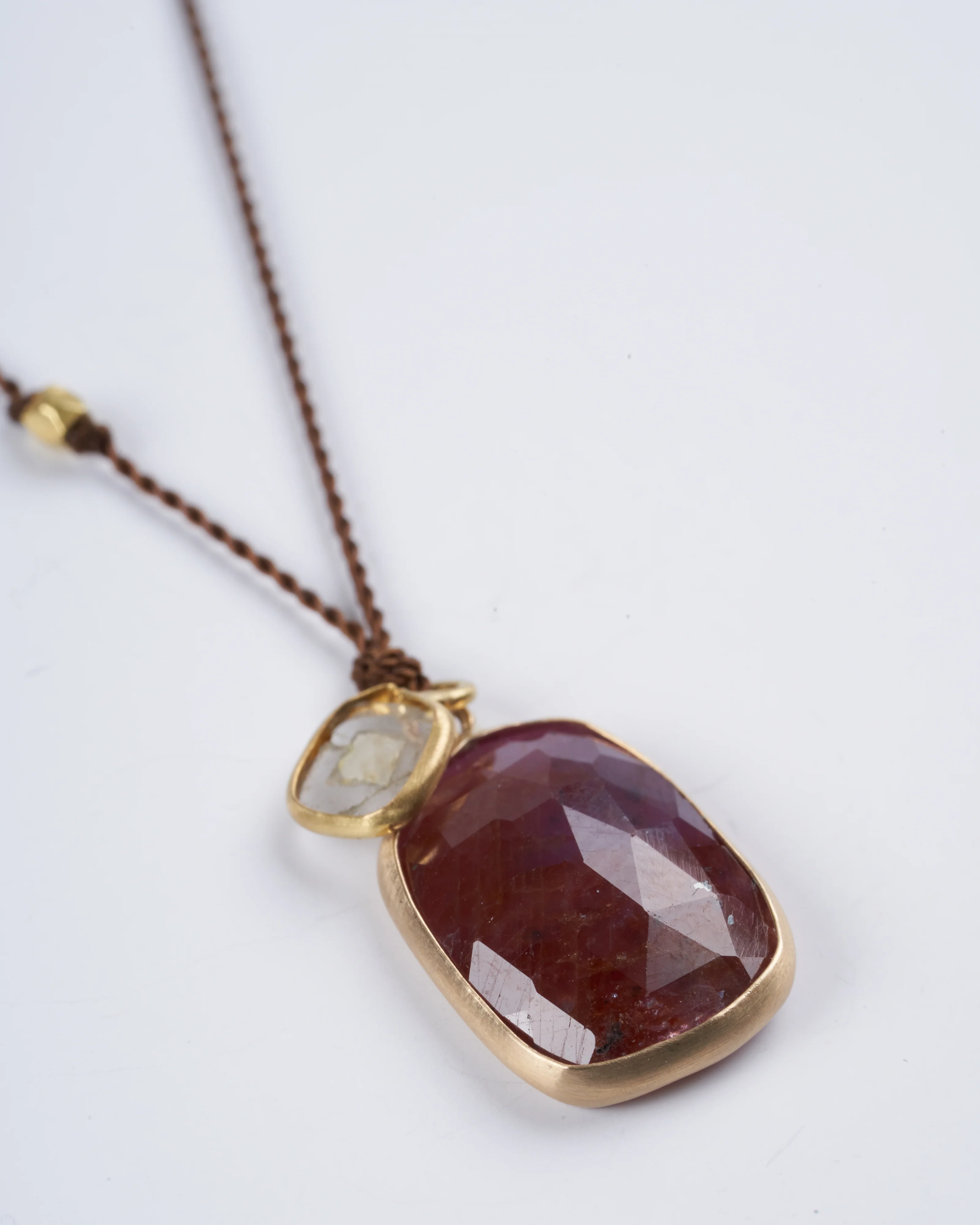 pink sapphire/diamond - Image 2